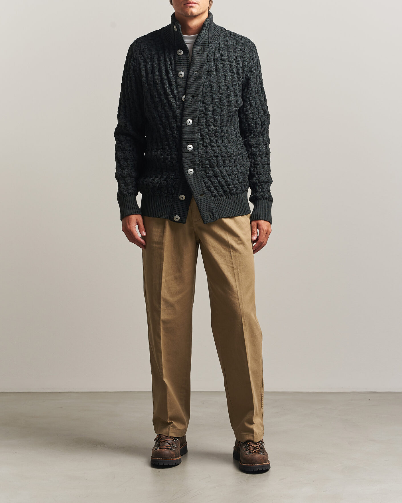 Herren | Pullover | S.N.S. Herning | Stark Cardigan Terrain Green