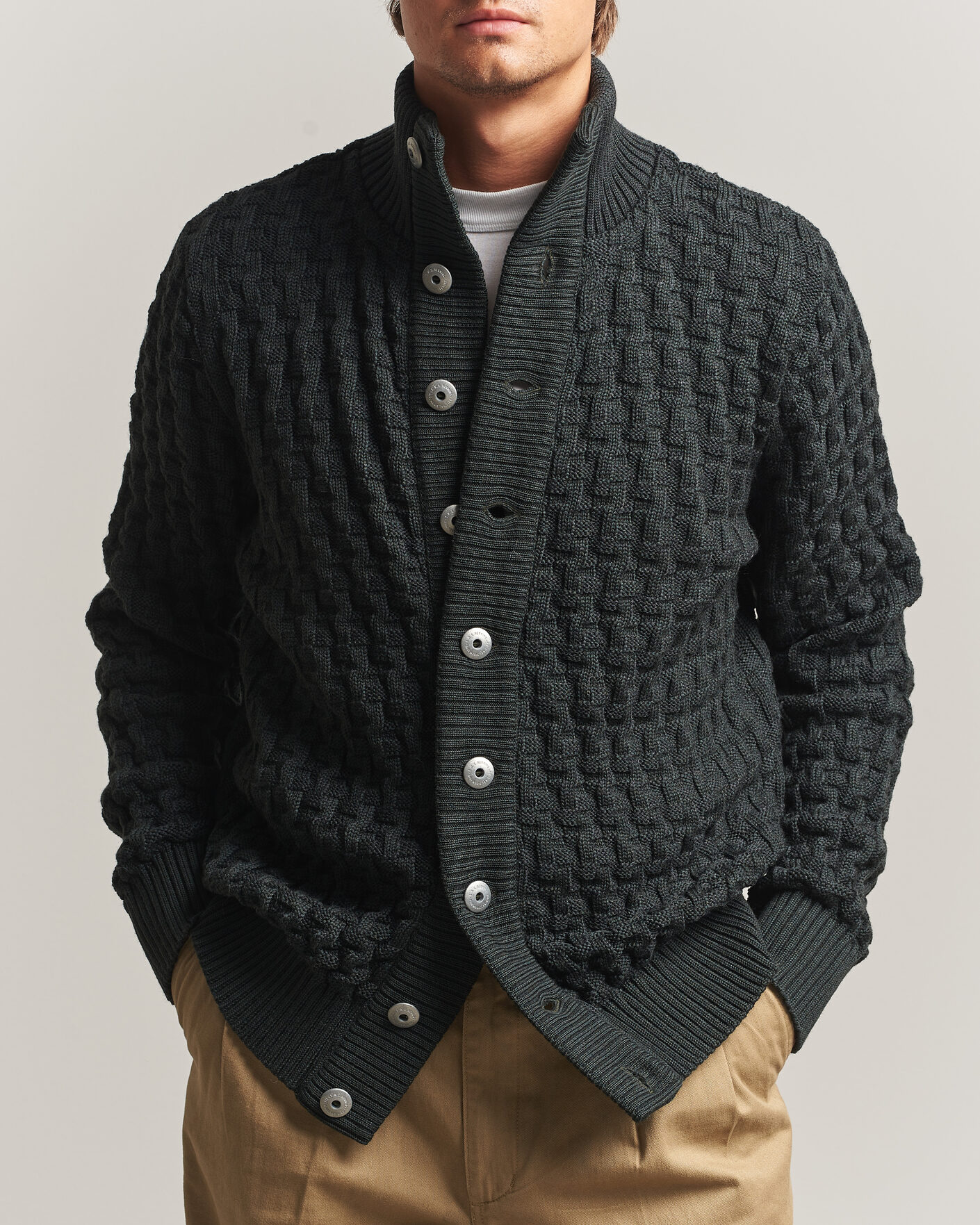 Herren | Pullover | S.N.S. Herning | Stark Cardigan Terrain Green