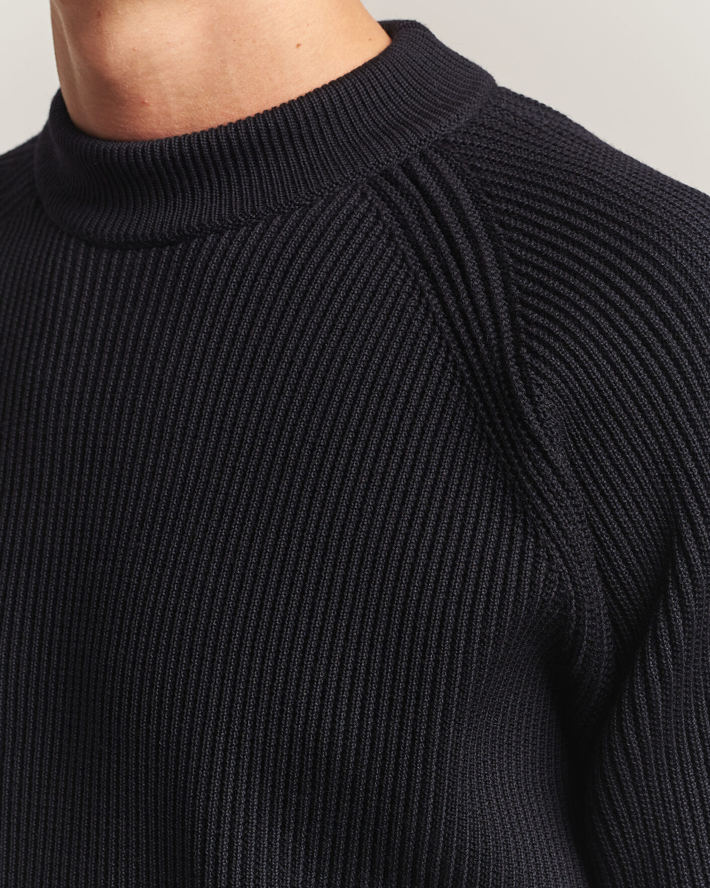 Herren | Pullover | S.N.S. Herning | Render Mock Neck Navy Blue