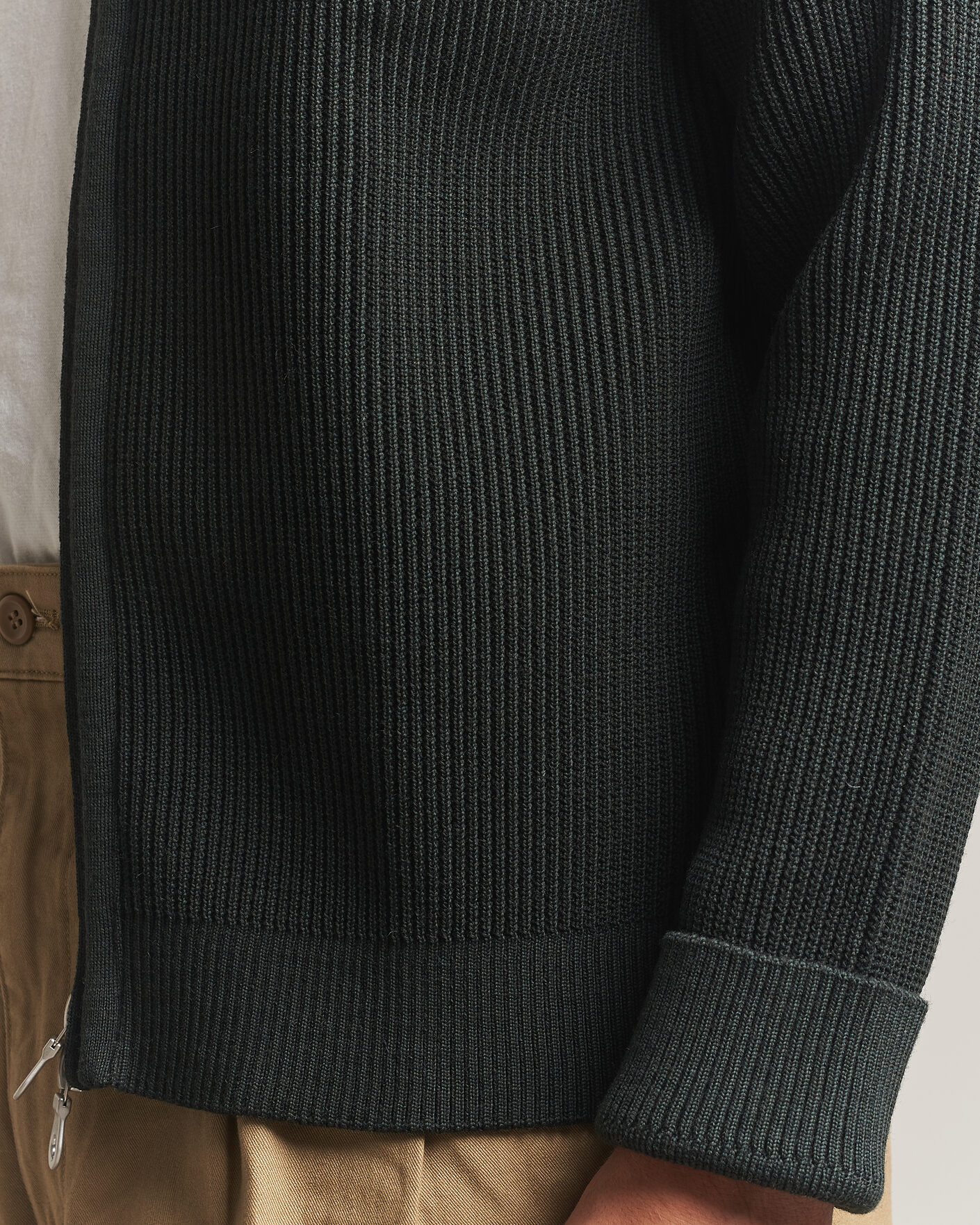 Herren | Pullover | S.N.S. Herning | Render Full Zip Terrain Green