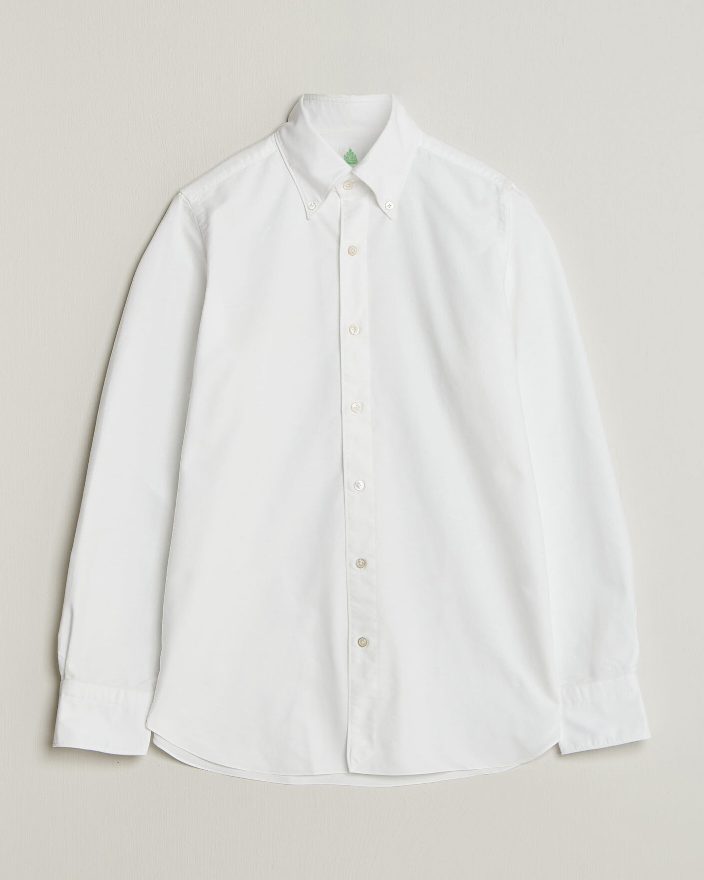 Herren | Hemden | Finamore Napoli | Gaeta Oxford Button Down Shirt White