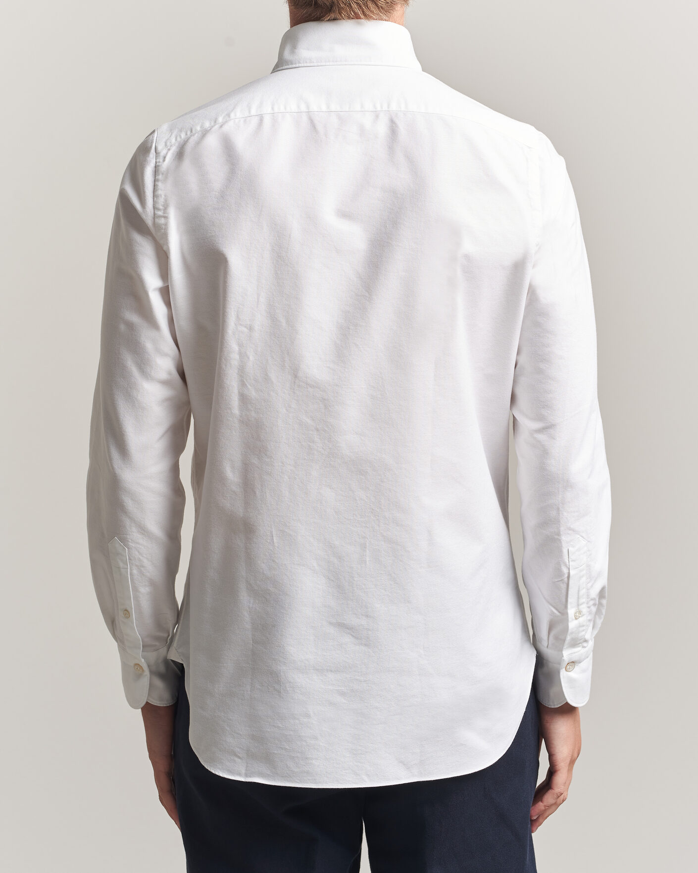 Herren | Hemden | Finamore Napoli | Gaeta Oxford Button Down Shirt White