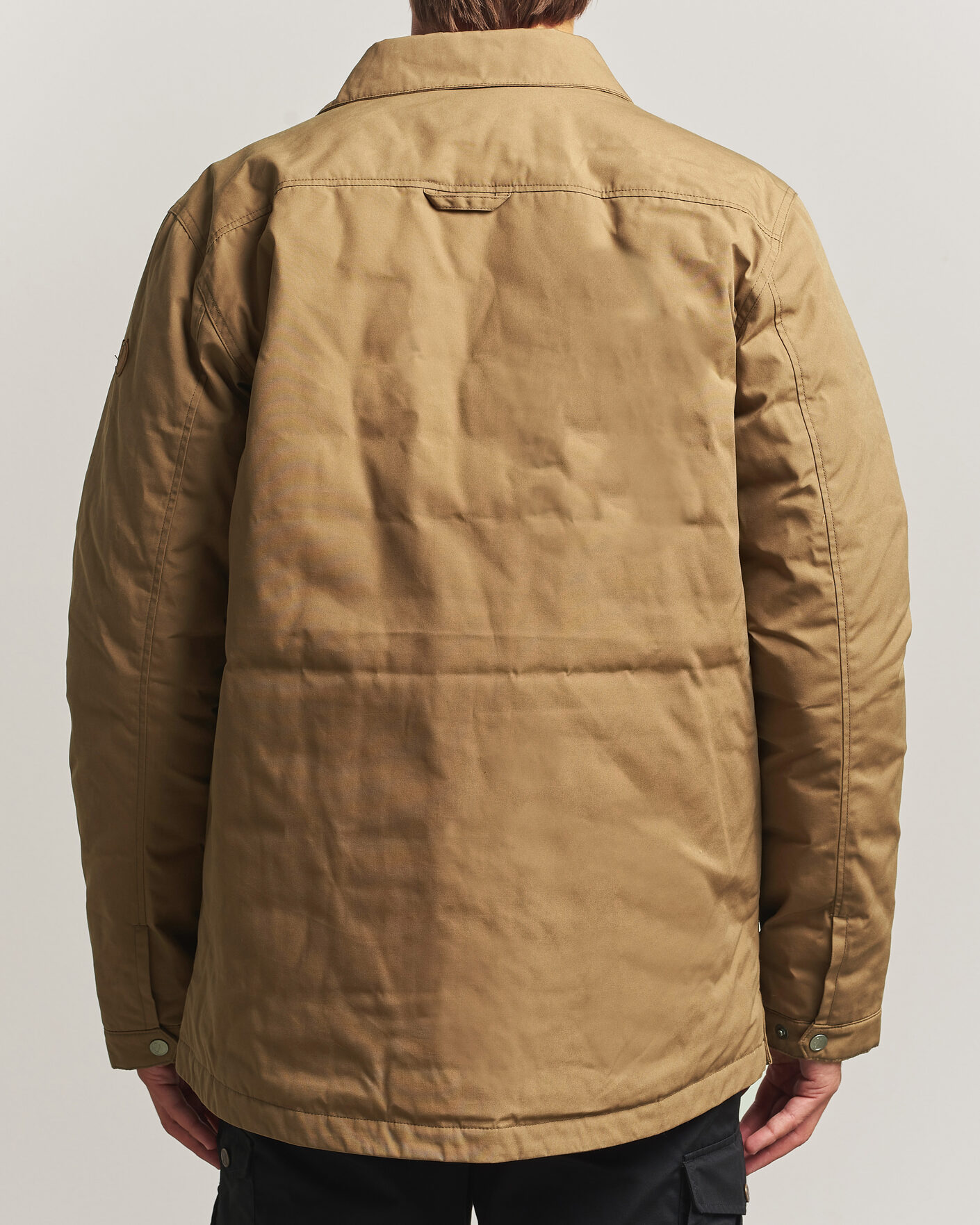 Herren | Jacken | Fjällräven | Övik Down Shirt Jacket Wood Brown