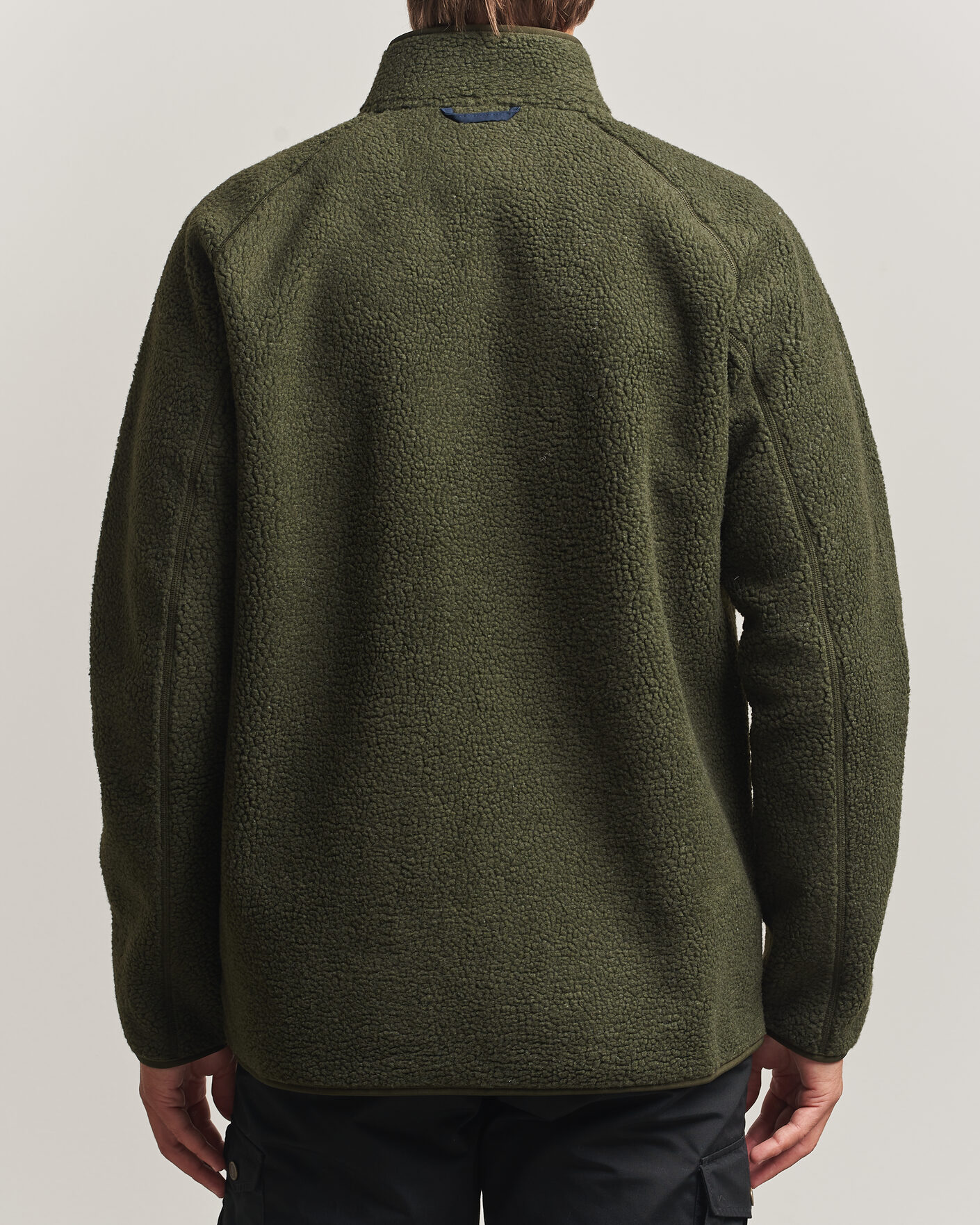Herren | Pullover | Fjällräven | Vardag Pile Fleece Zip Jacket Deep Forest
