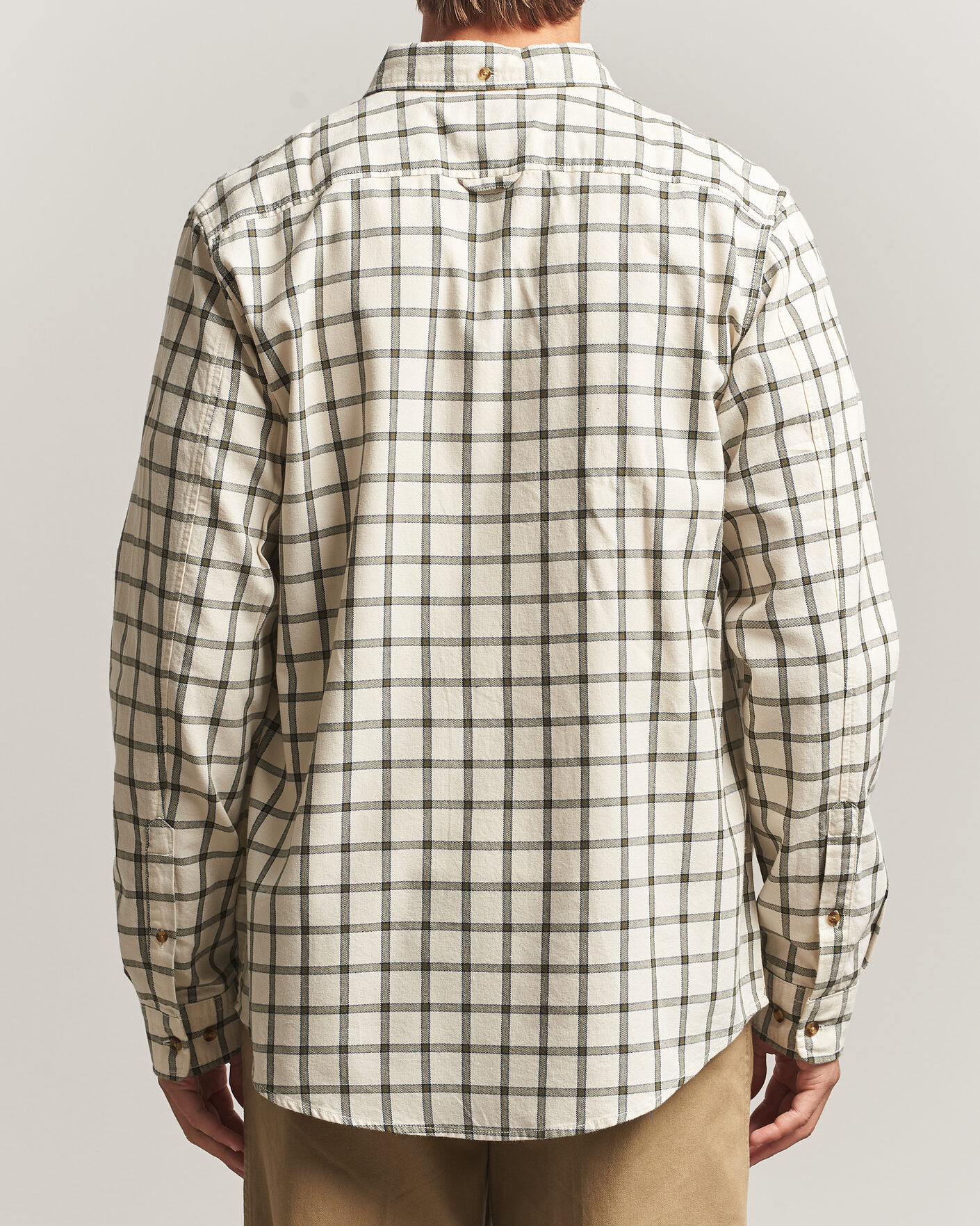 Herren | Hemden | Fjällräven | Övik Flannel Shirt Chalk White