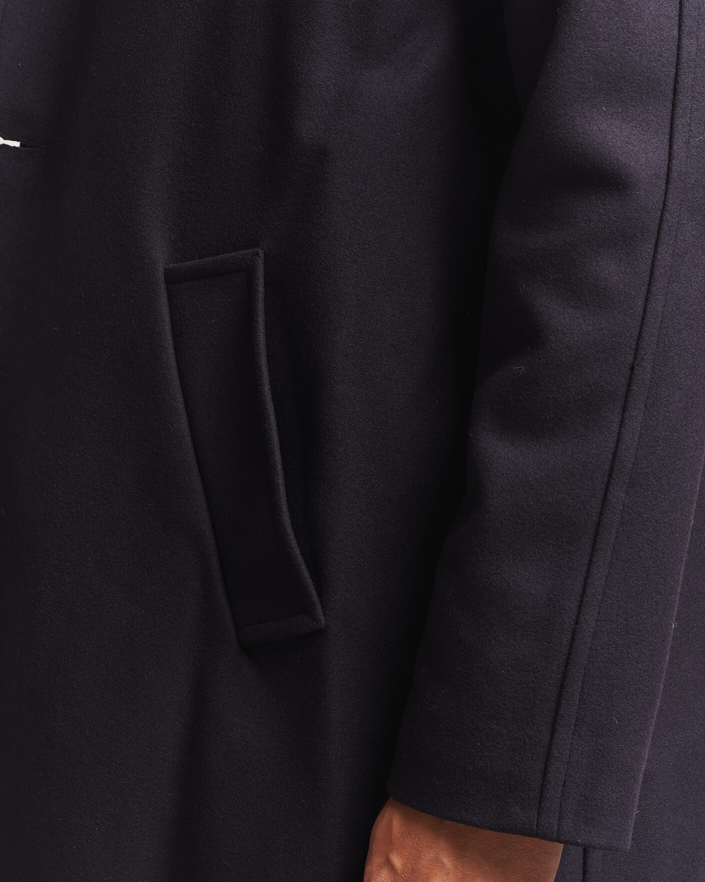 Herren | Jacken | Gloverall | Chesterfield Wool/Cashmere Refined Coat Navy