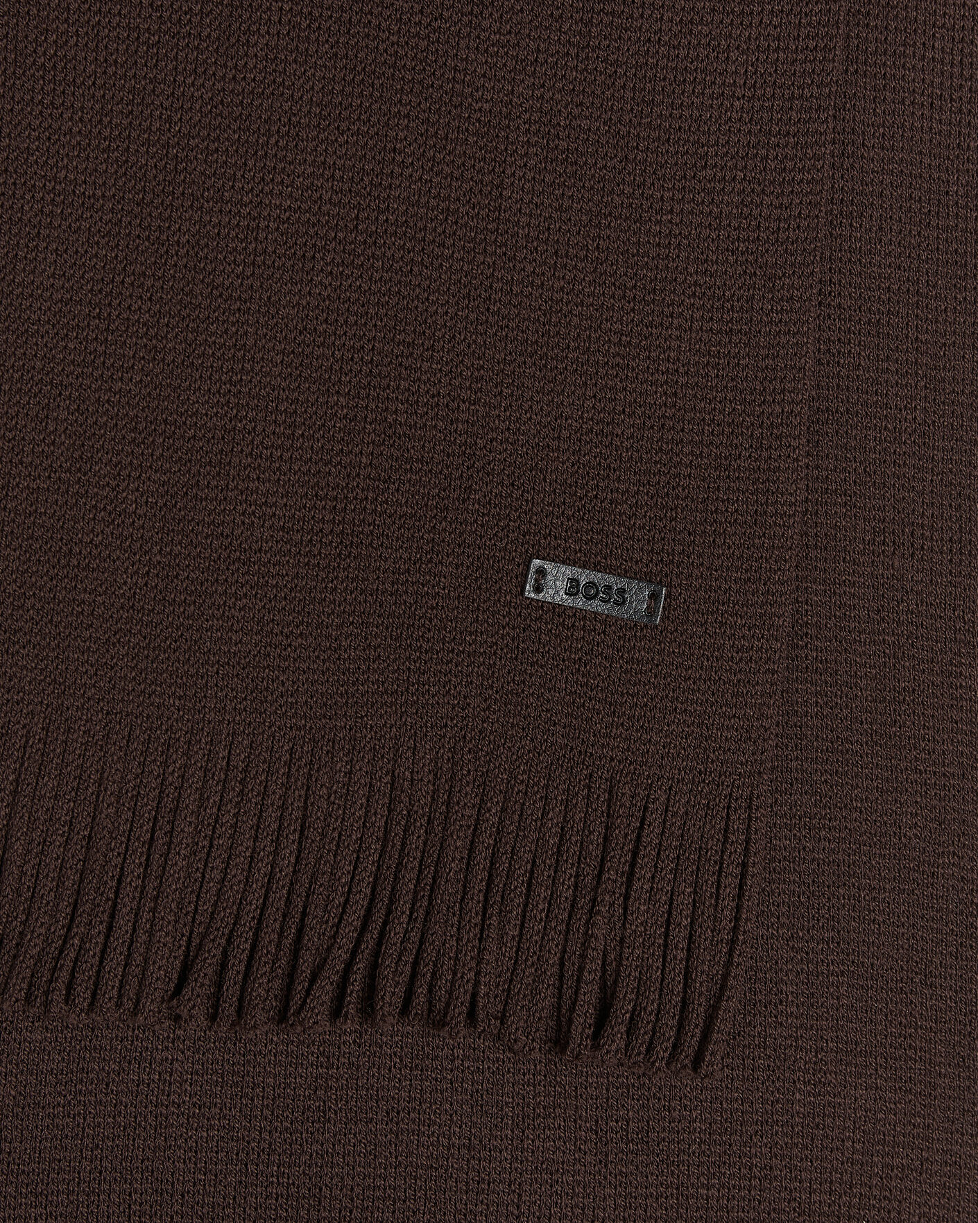 Herren | Schals | BOSS BLACK | Albas Wool Scarf Dark Brown