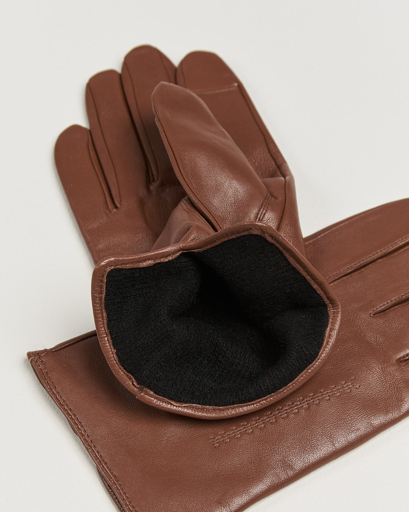 Herren | Handschuhe | BOSS BLACK | Hainz Leather Glove Medium Brown