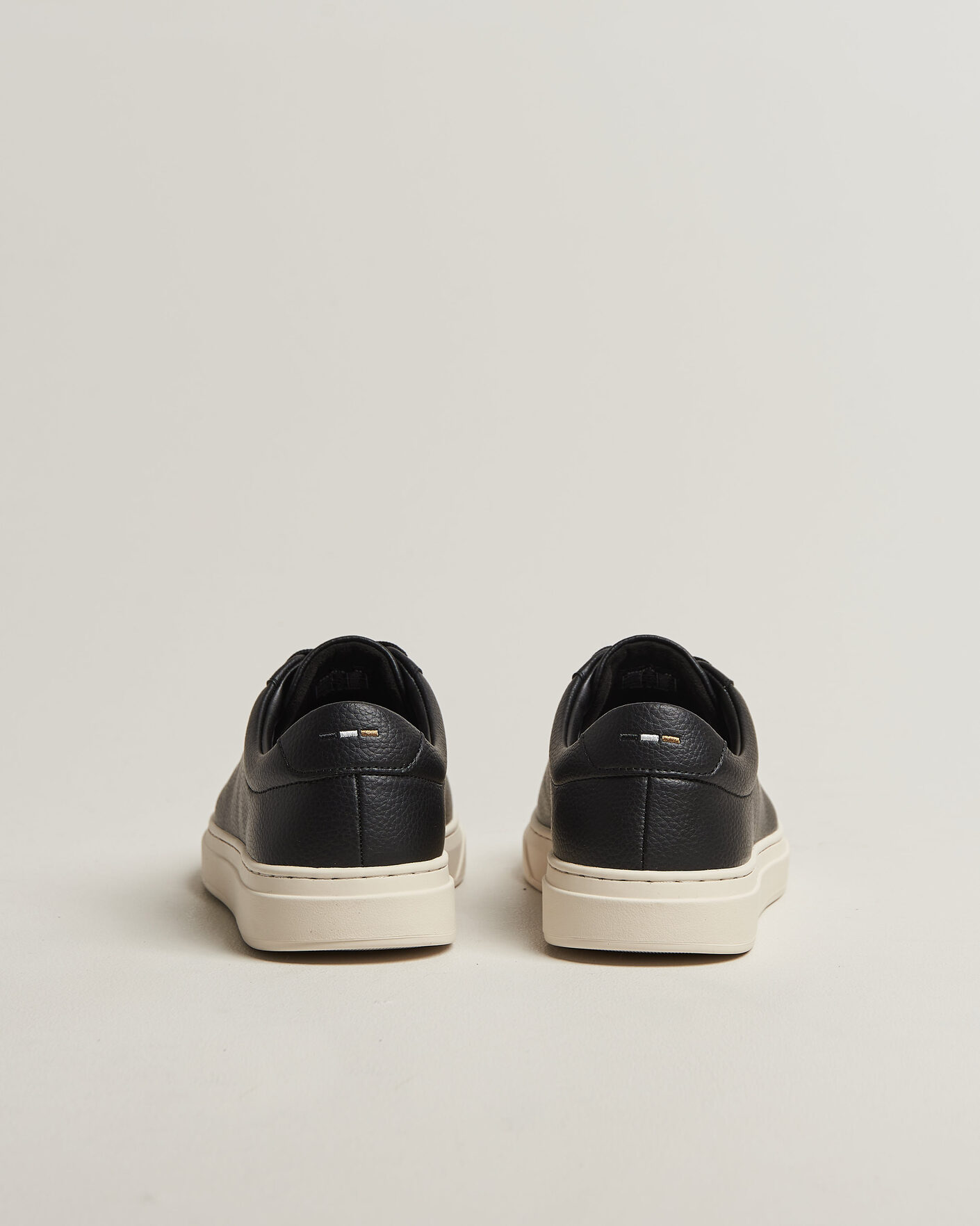 Herren | Sneaker | BOSS BLACK | Kieran Grained Leather Sneaker Black