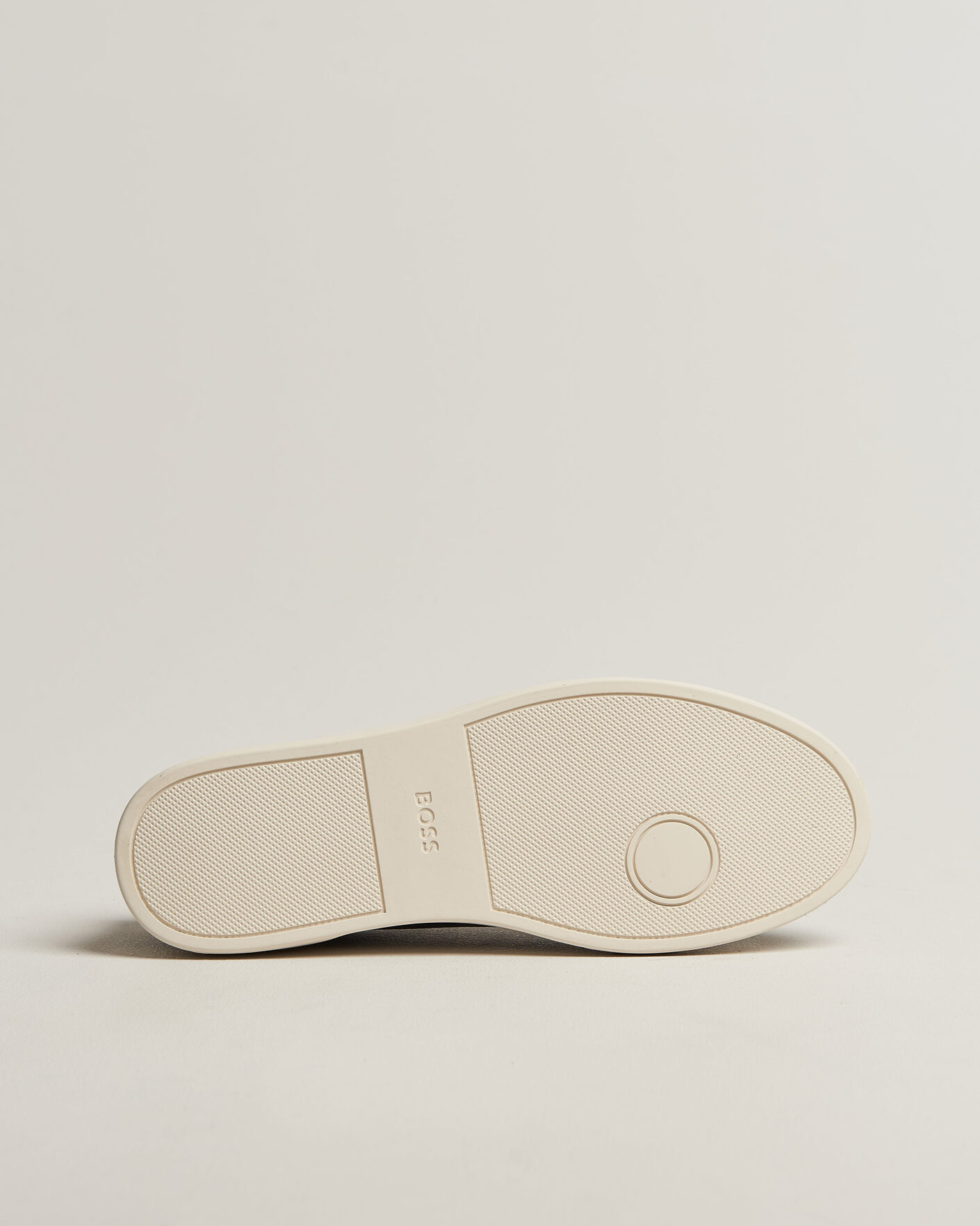 Herren | Sneaker | BOSS BLACK | Kieran Grained Leather Sneaker Dark Blue