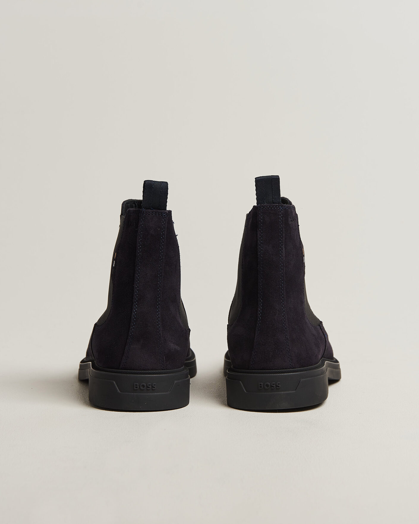 Herren | Boots | BOSS BLACK | Calev Suede Chelsea Boot Dark Blue