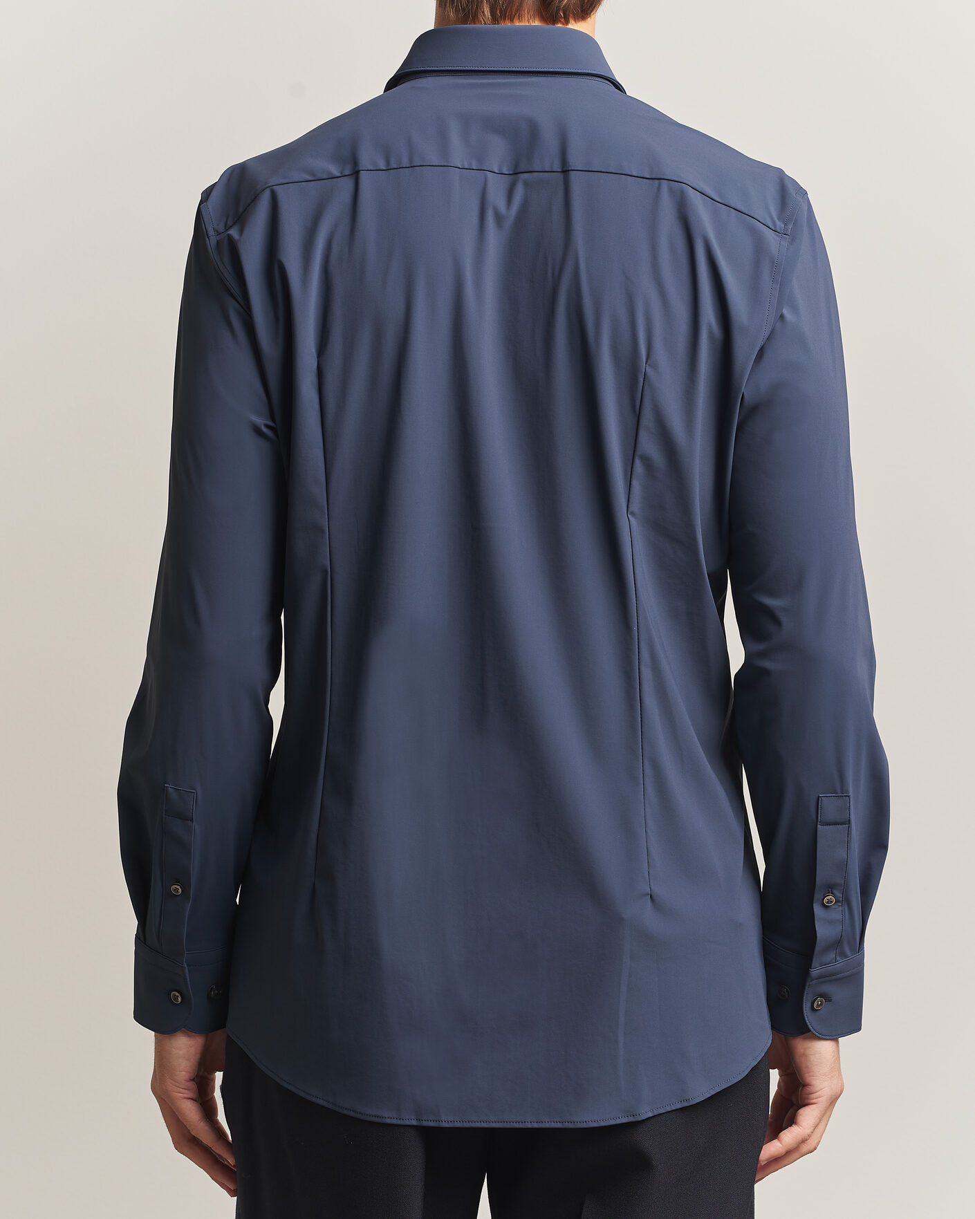 Herren | Hemden | BOSS BLACK | Hank 4-Way Stretch Shirt Dark Blue
