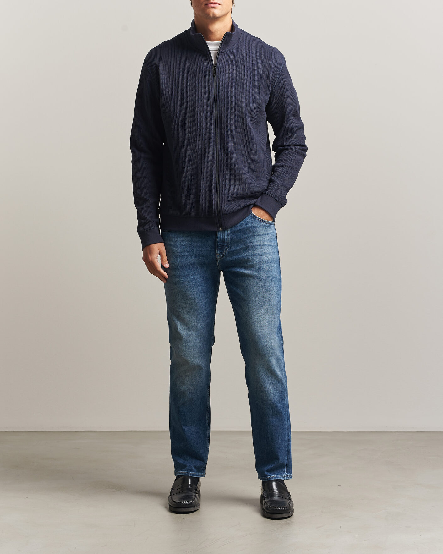 Herren | Jeans | BOSS BLACK | Ogden Regular Fit Jeans Medium Blue