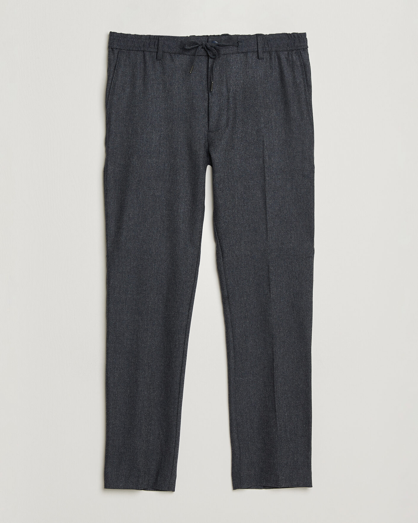 Herren | Hosen | BOSS BLACK | Kane Brushed Drawstring Trousers Dark Blue