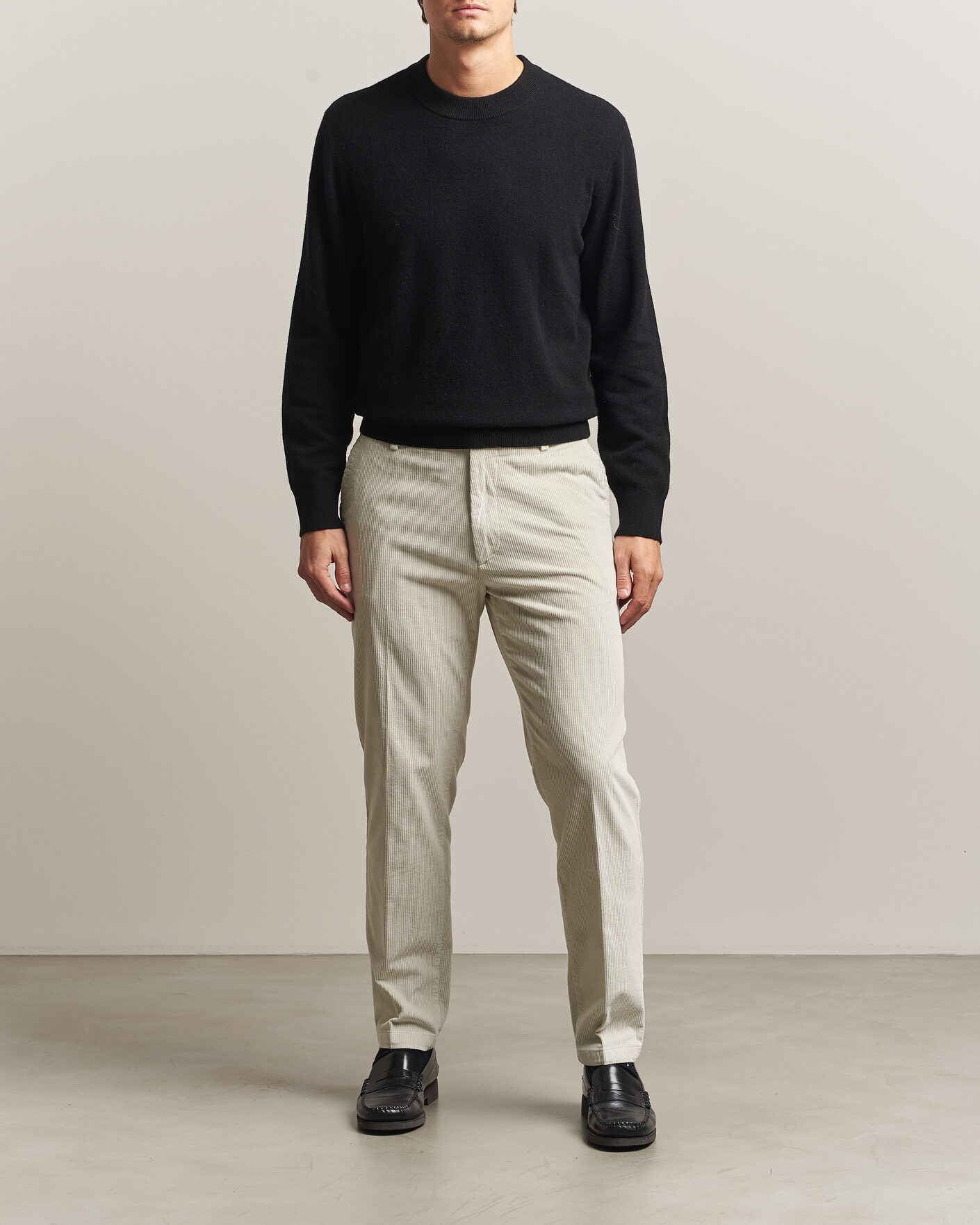 Herren | Hosen | BOSS BLACK | Kane Structured Cotton Chino Open White
