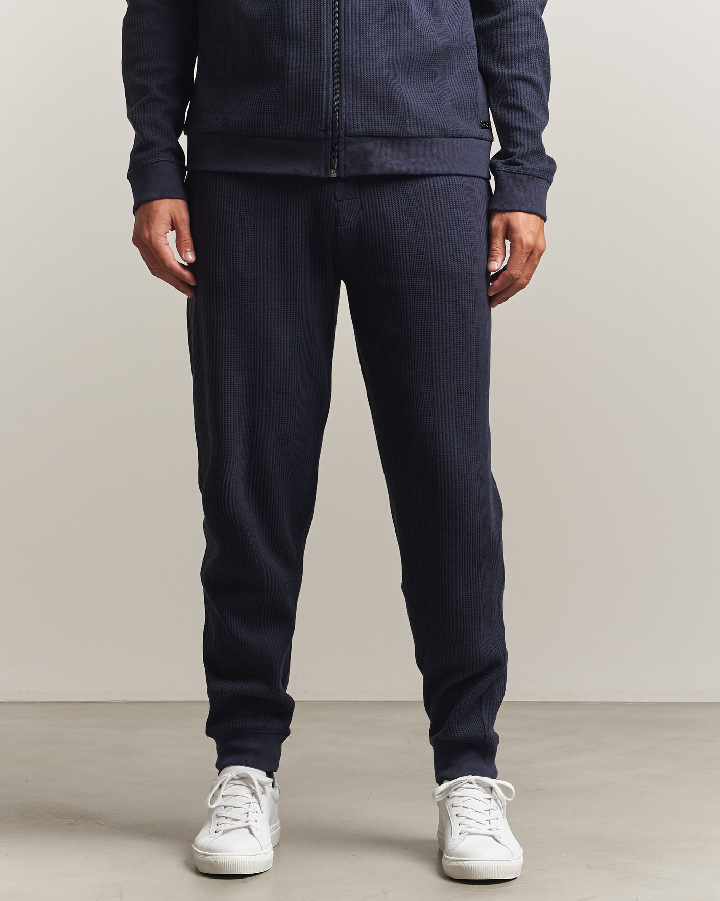 Herren | Hosen | BOSS BLACK | Structured Loungewear Sweatpants Dark Blue