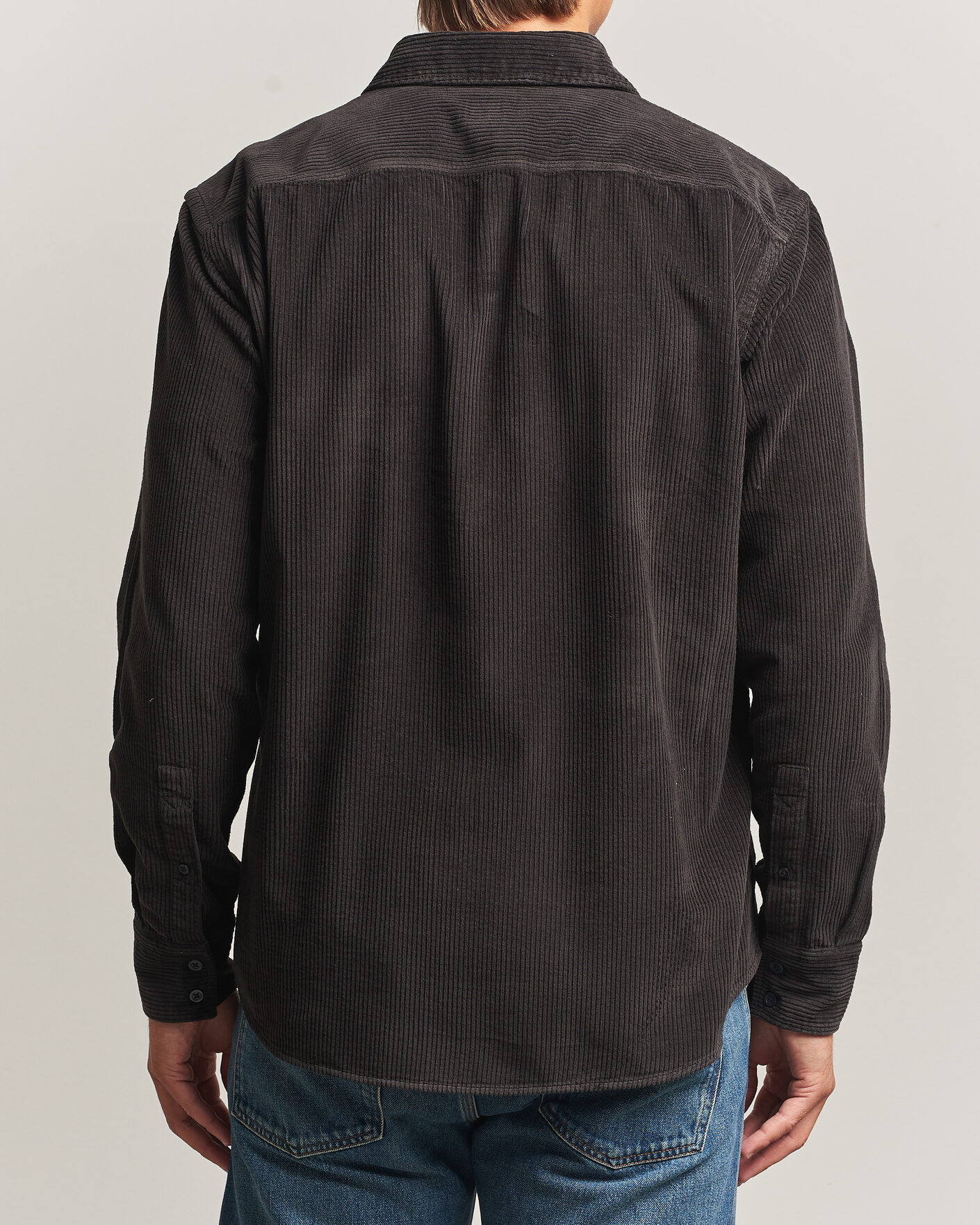 Herren | Hemden | BOSS ORANGE | Relegant Corduroy Shirt Black