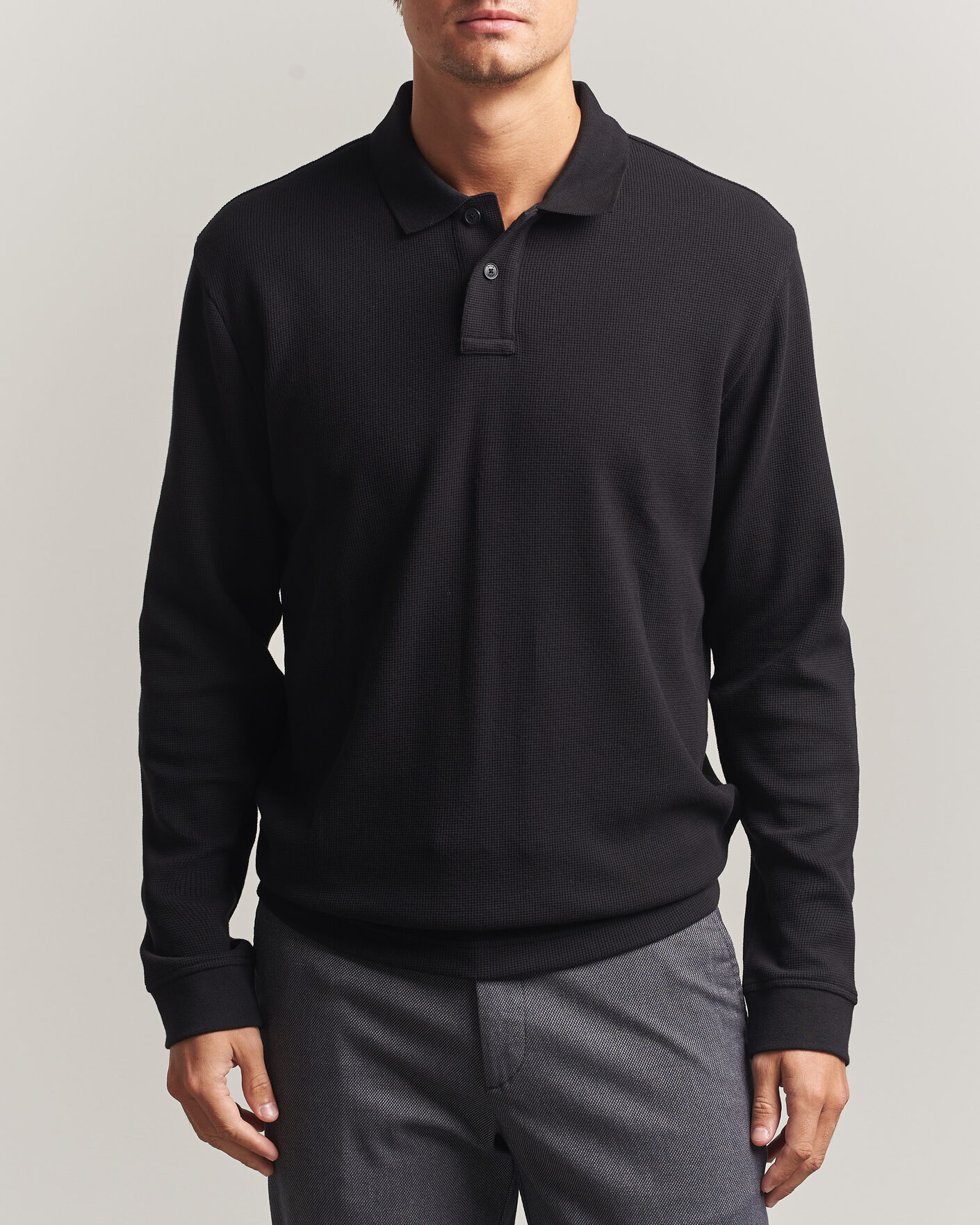 Herren | Pullover | BOSS ORANGE | Petempesto Polo Sweater Black