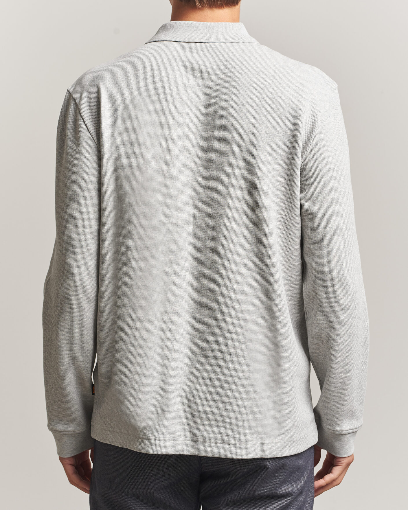 Herren | Pullover | BOSS ORANGE | Petempesto Polo Sweater Open Grey