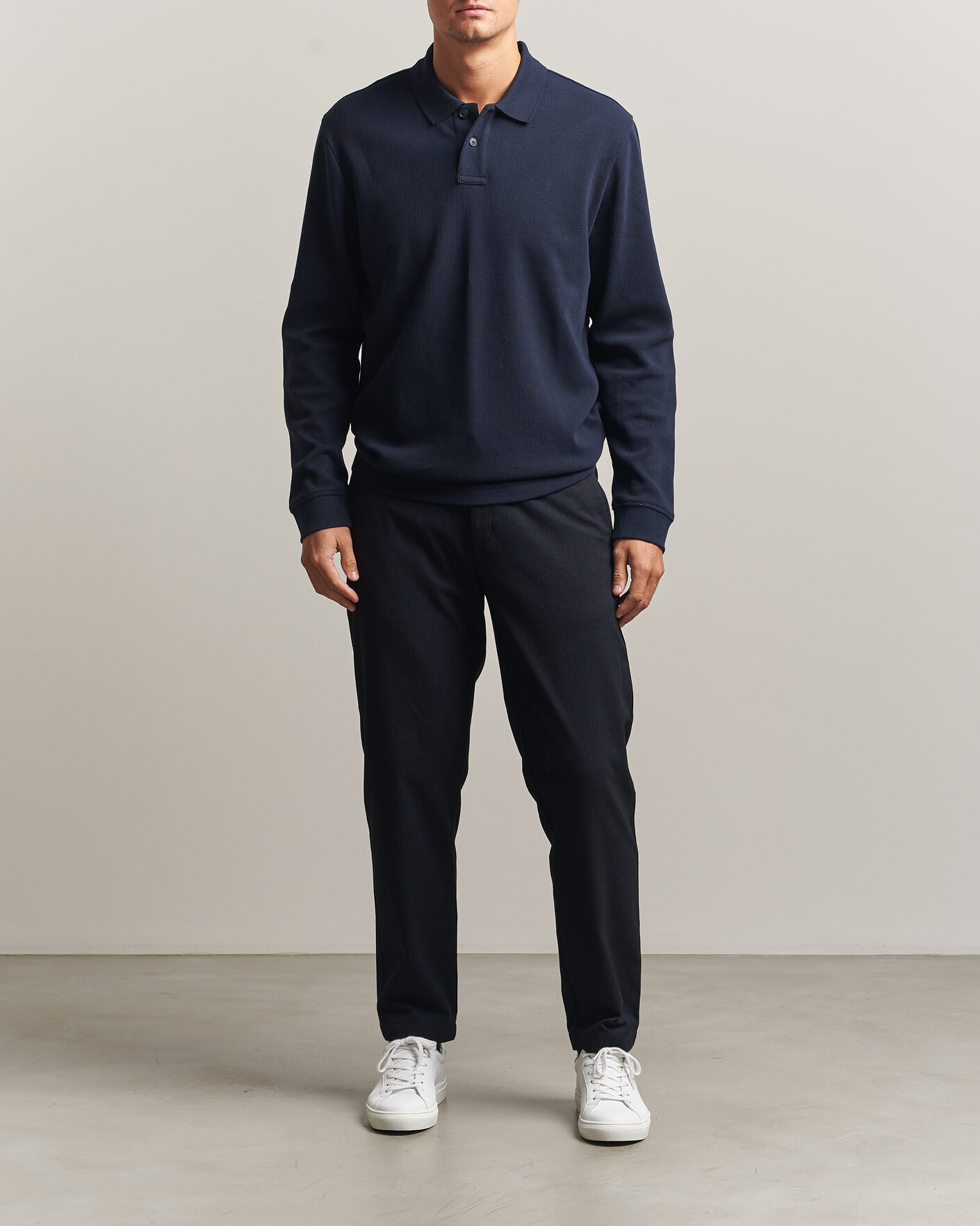 Herren | Pullover | BOSS ORANGE | Petempesto Polo Sweater Dark Blue