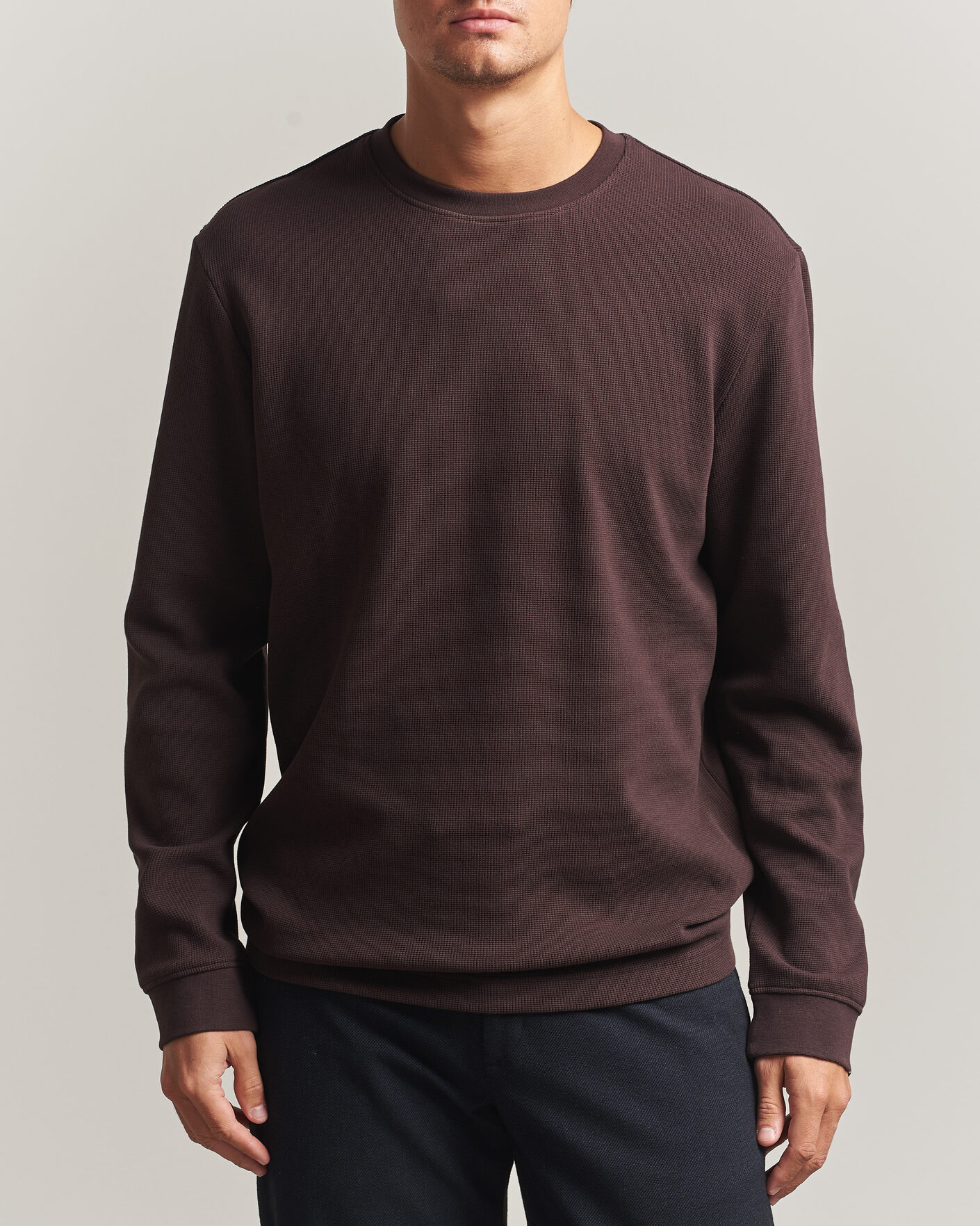 Herren | Pullover | BOSS ORANGE | Tempesto Sweater Dark Brown
