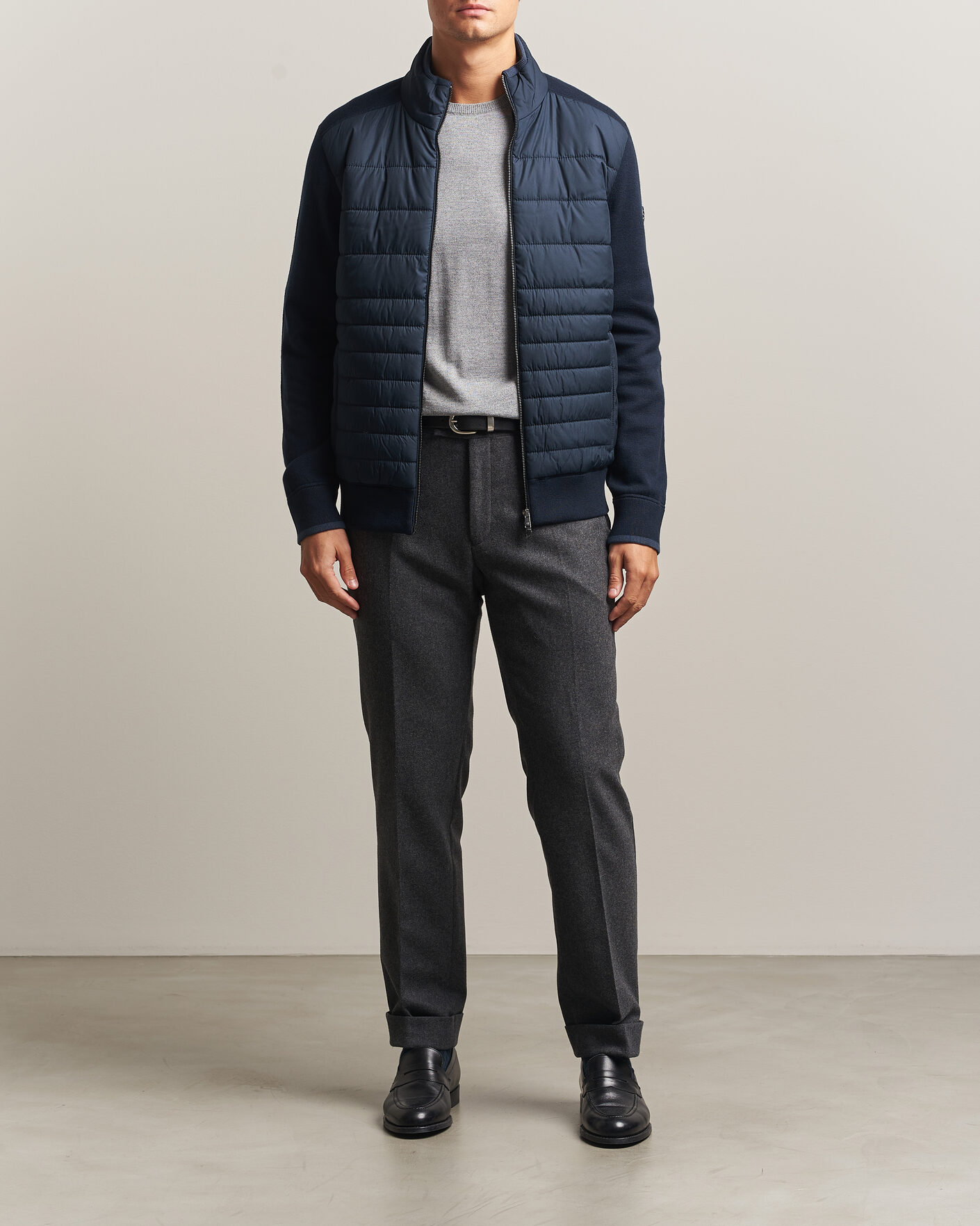 Herren | Jacken | BOSS BLACK | Facente Hybrid Jacket Dark Blue