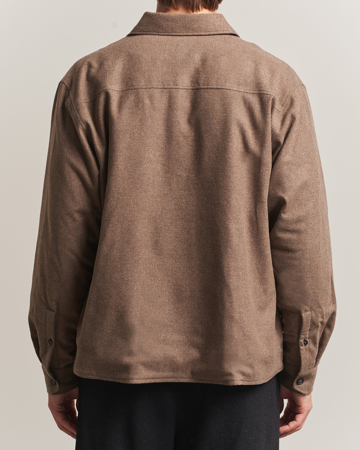 Herren | Hemden | BOSS BLACK | Colin Brushed Pocket Overshirt Open Brown
