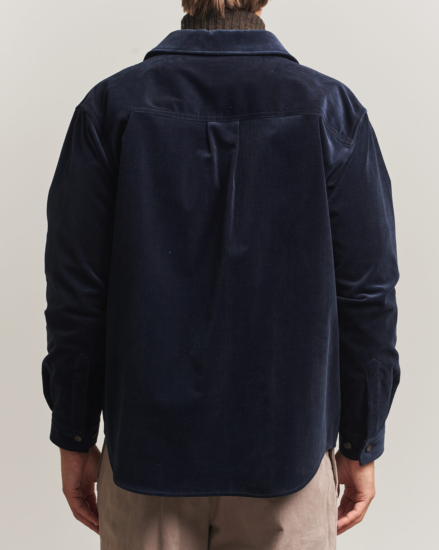 Herren | Hemden | BOSS BLACK | Carper Corduroy Overshirt Dark Blue
