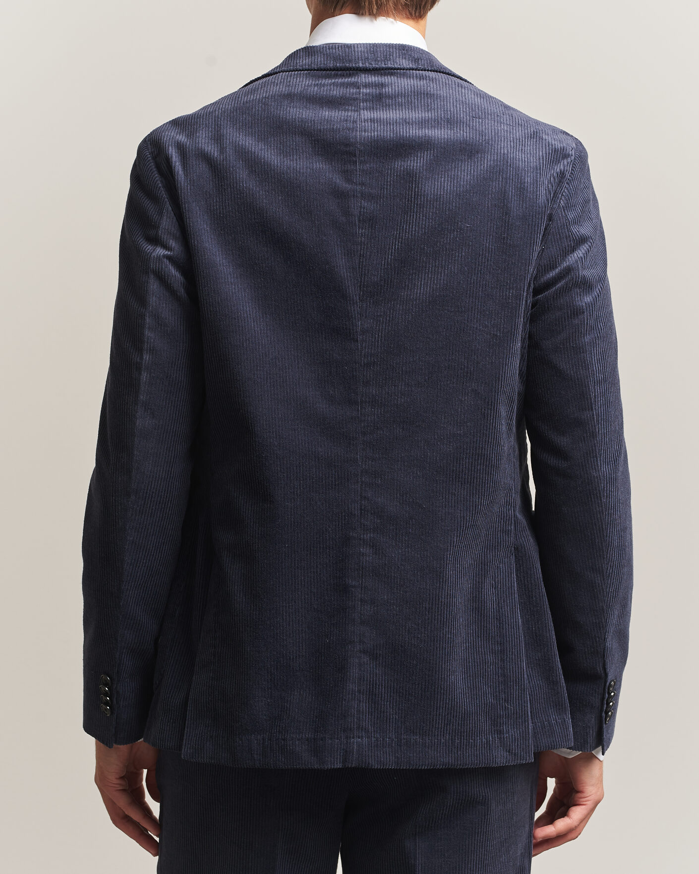 Herren | Sakkos | BOSS BLACK | Hanry Corduroy Suit Blazer Open Blue
