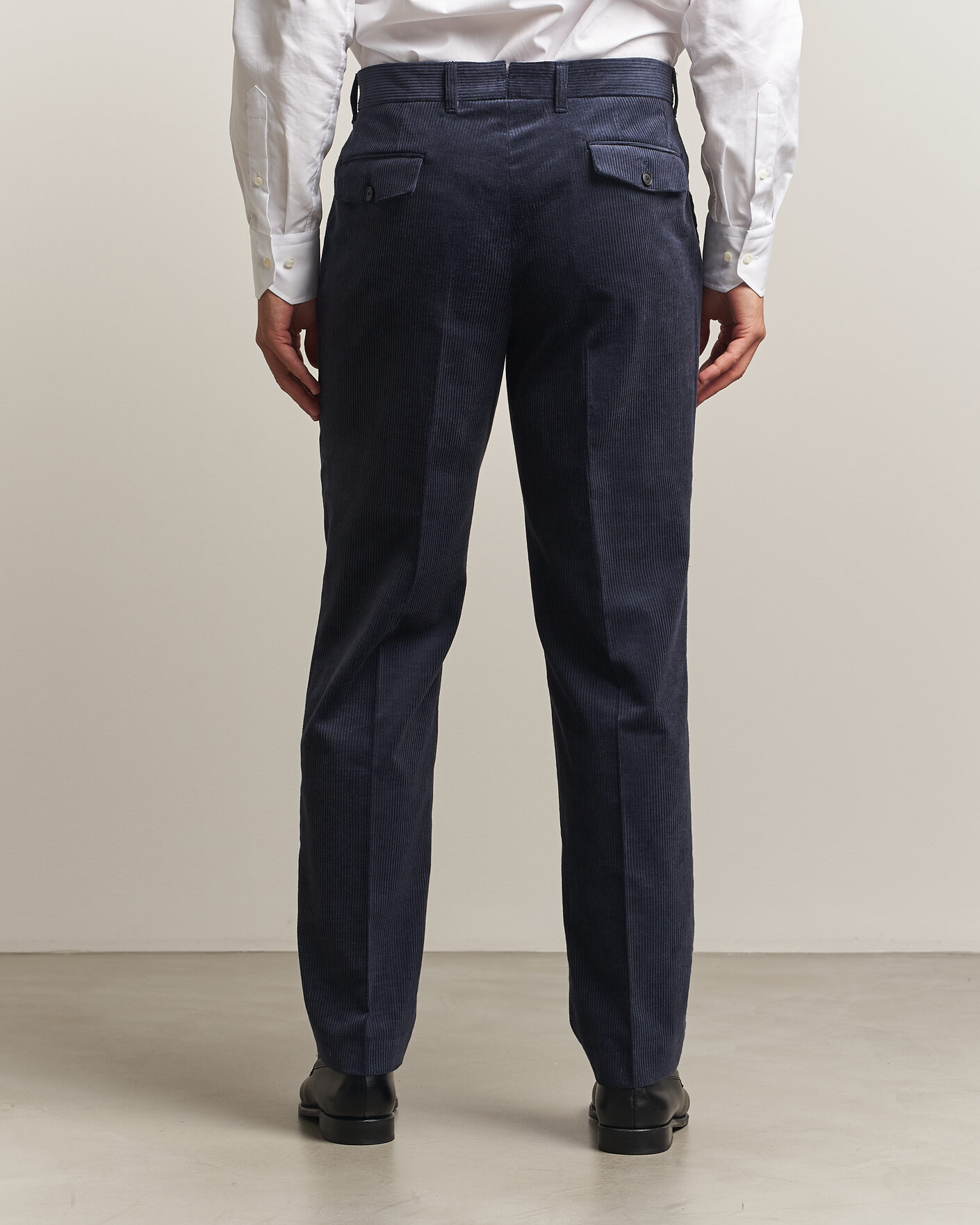 Herren | Hosen | BOSS BLACK | Perino Corduroy Suit Trousers Open Blue