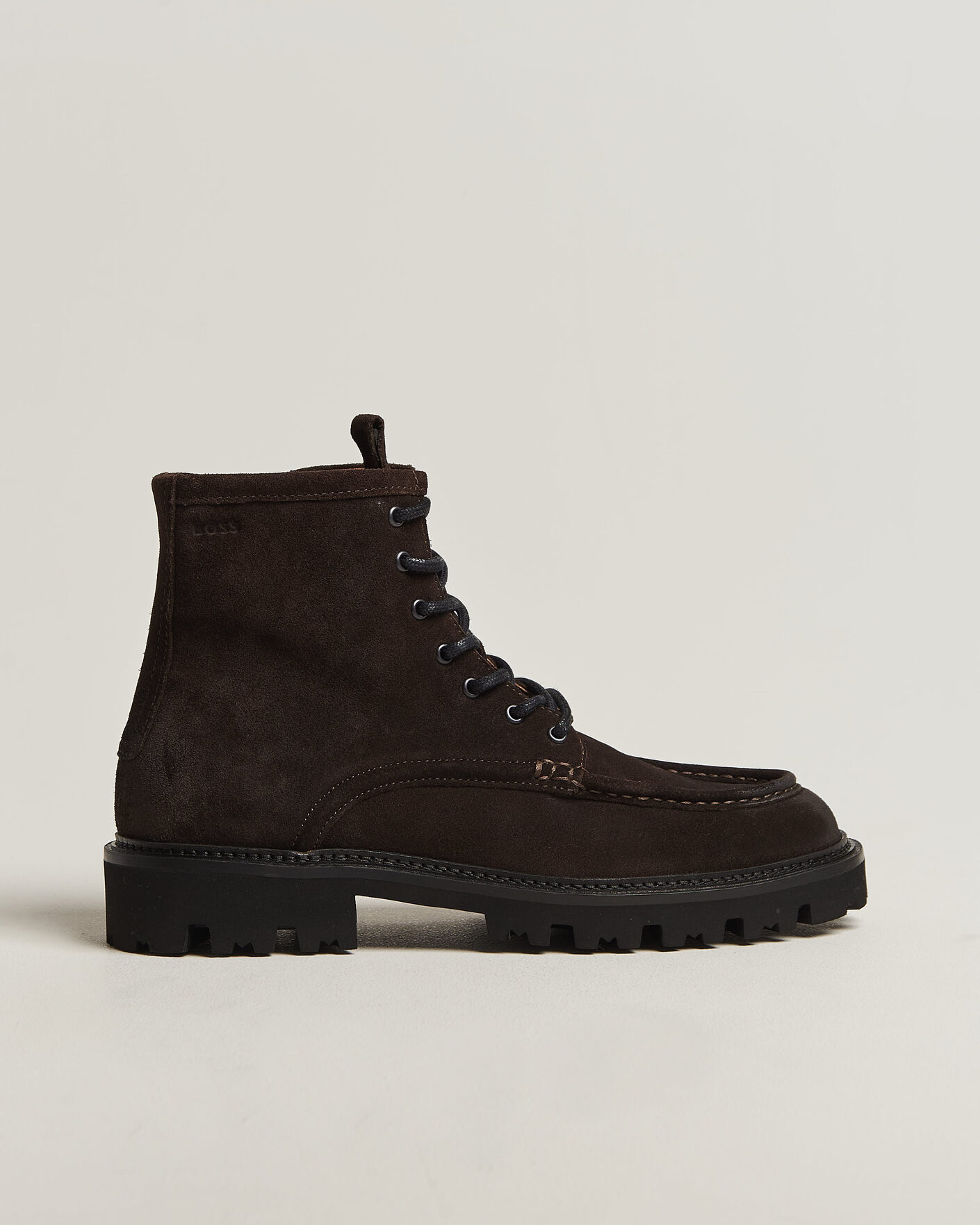 Herren | Boots | BOSS BLACK | Julio Suede Boot Dark Brown