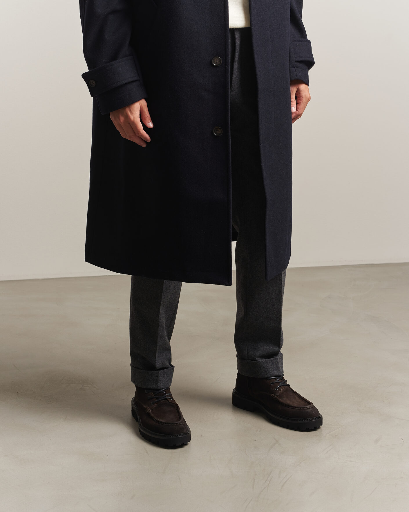 Herren | Boots | BOSS BLACK | Julio Suede Boot Dark Brown