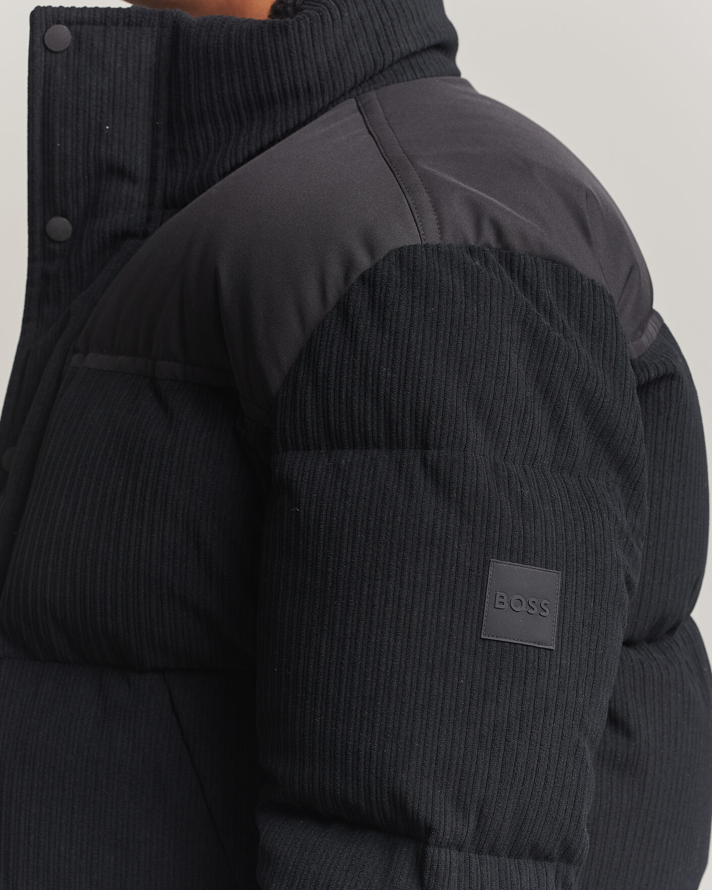 Herren | Jacken | BOSS ORANGE | Ocord Corduroy Jacket Black