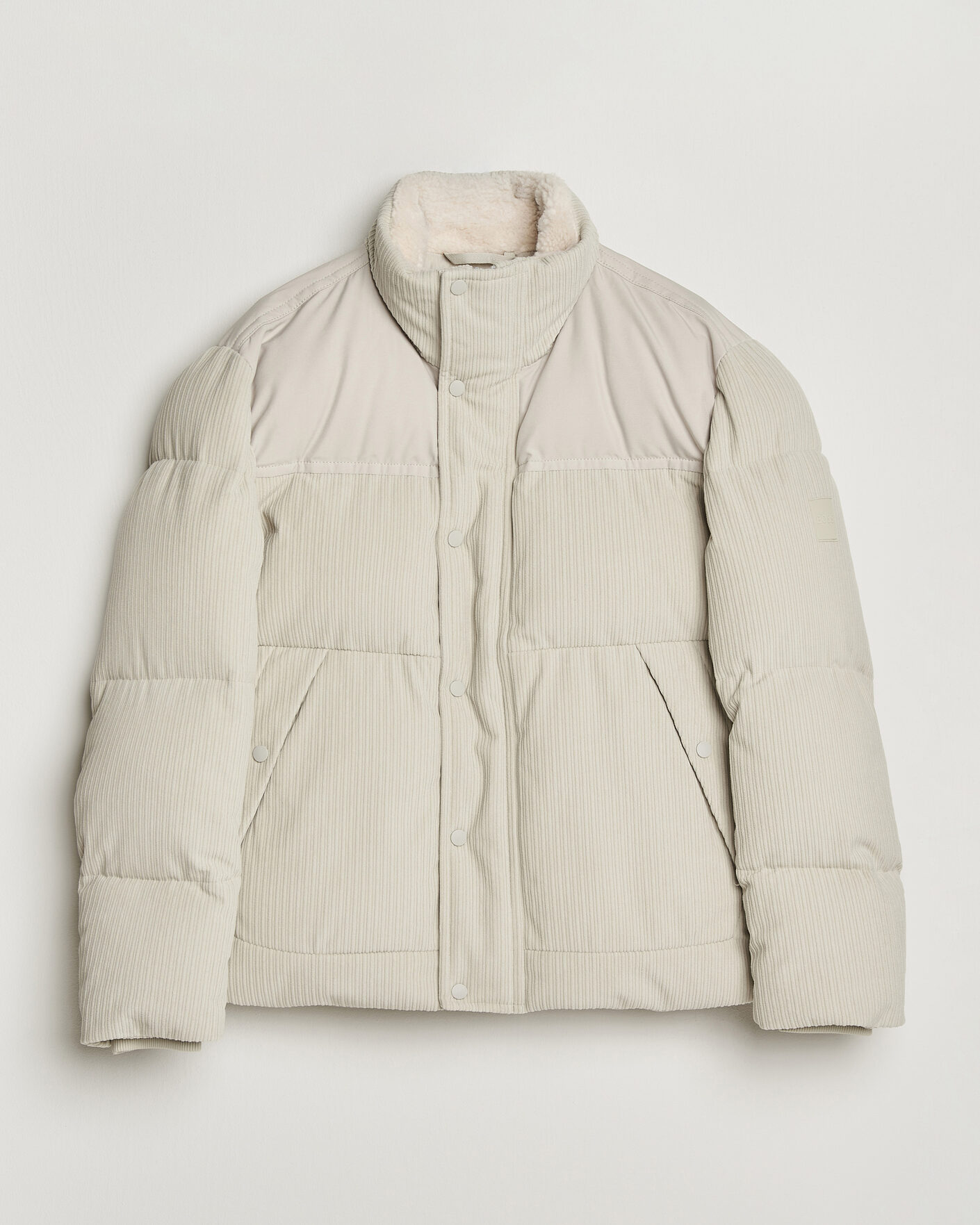 Herren | Jacken | BOSS ORANGE | Ocord Corduroy Jacket Light Beige