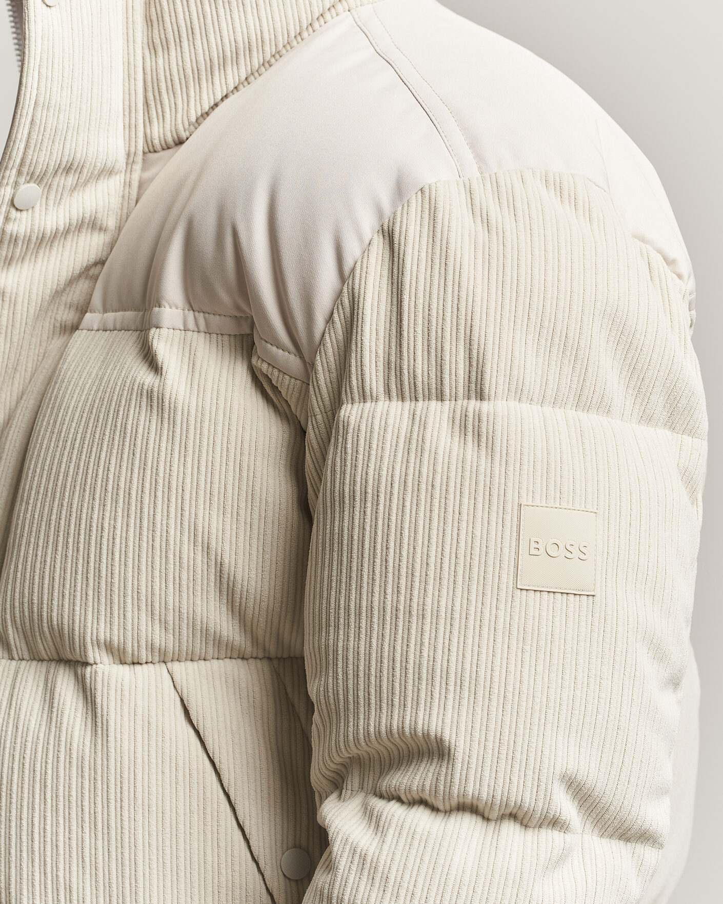 Herren | Jacken | BOSS ORANGE | Ocord Corduroy Jacket Light Beige