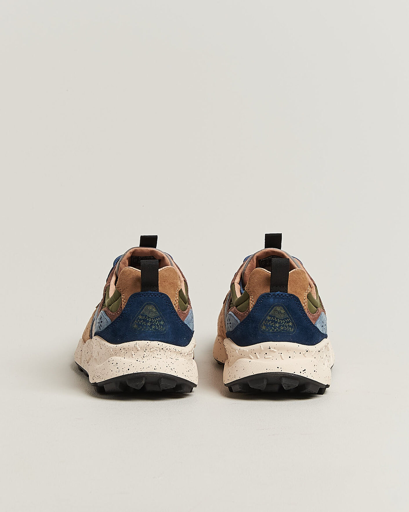 Herren | Sneaker | Flower Mountain | Yamano 3 Suede/Nylon Sneaker Navy/Light Brown