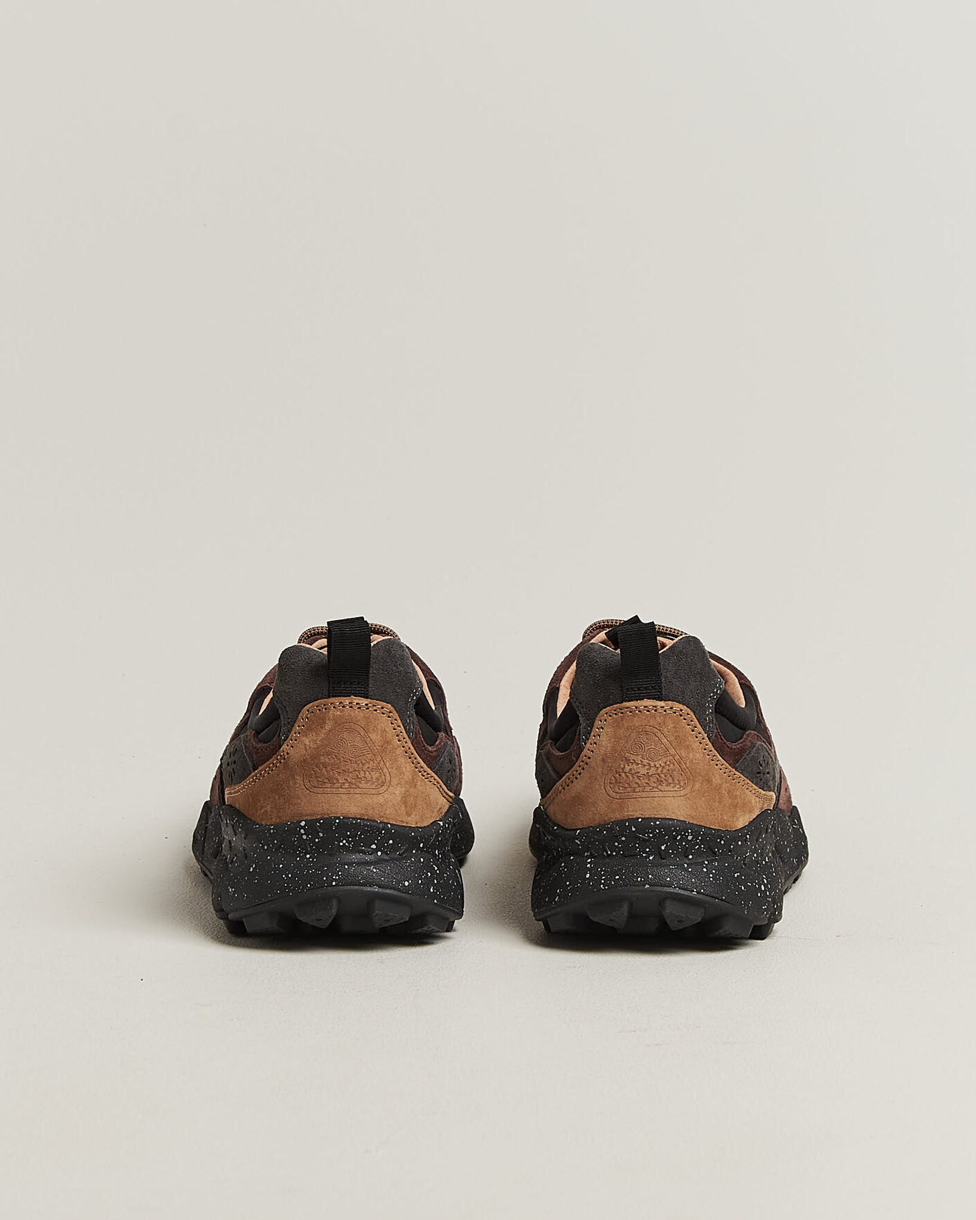 Herren | Sneaker | Flower Mountain | Yamano 3 Suede/Nylon Sneaker Black/Brown