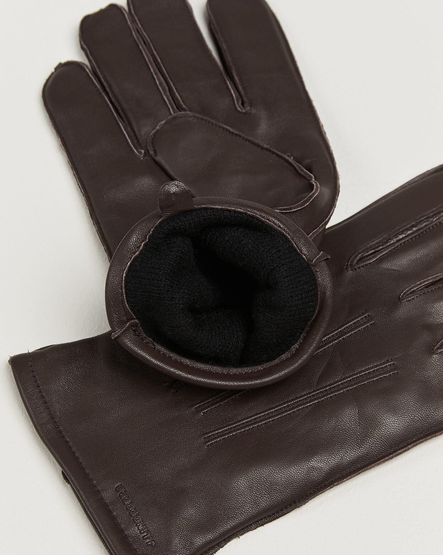 Herren | Handschuhe | J.Lindeberg | Milo Leather Glove Seal Brown
