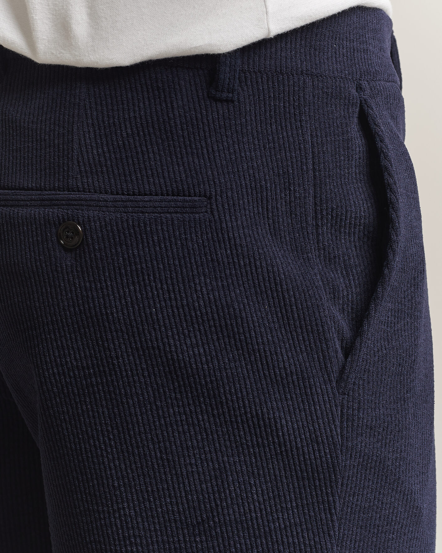 Herren | Hosen | J.Lindeberg | Logan Drape Cord Pants JL Navy