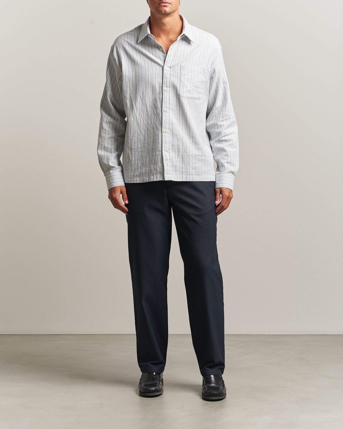Herren | Hosen | J.Lindeberg | Logan Brushed Twill Pants JL Navy