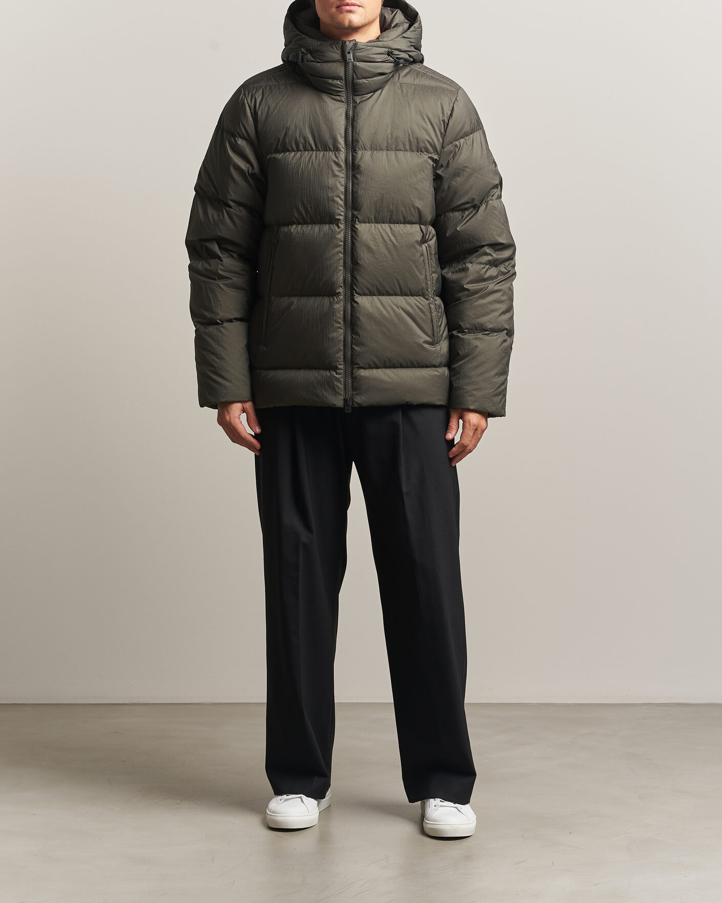 Herren | Jacken | J.Lindeberg | Daryl Crinkle Down Jacket Chimera Green