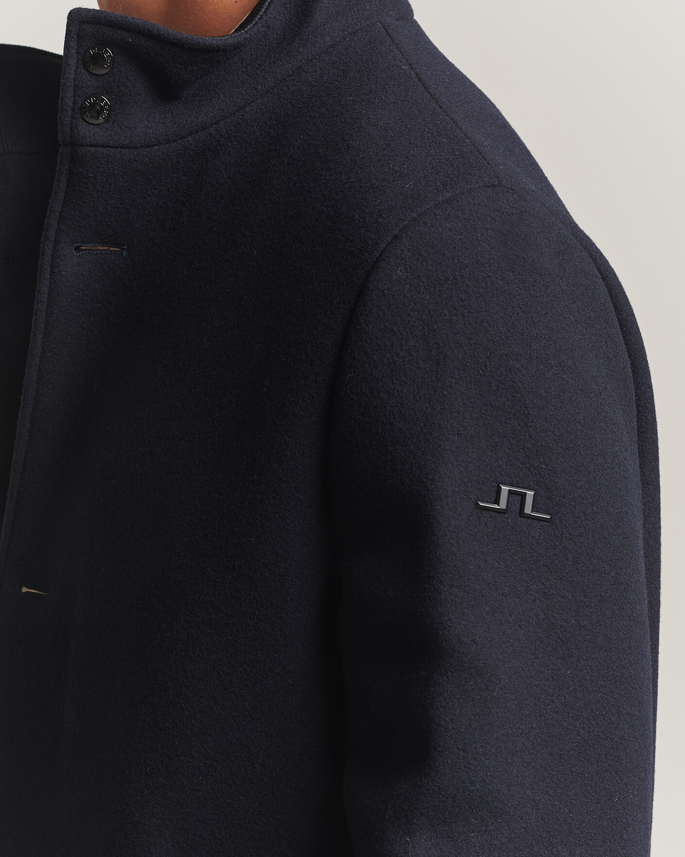 Herren | Jacken | J.Lindeberg | Lexon Wool Coat JL Navy