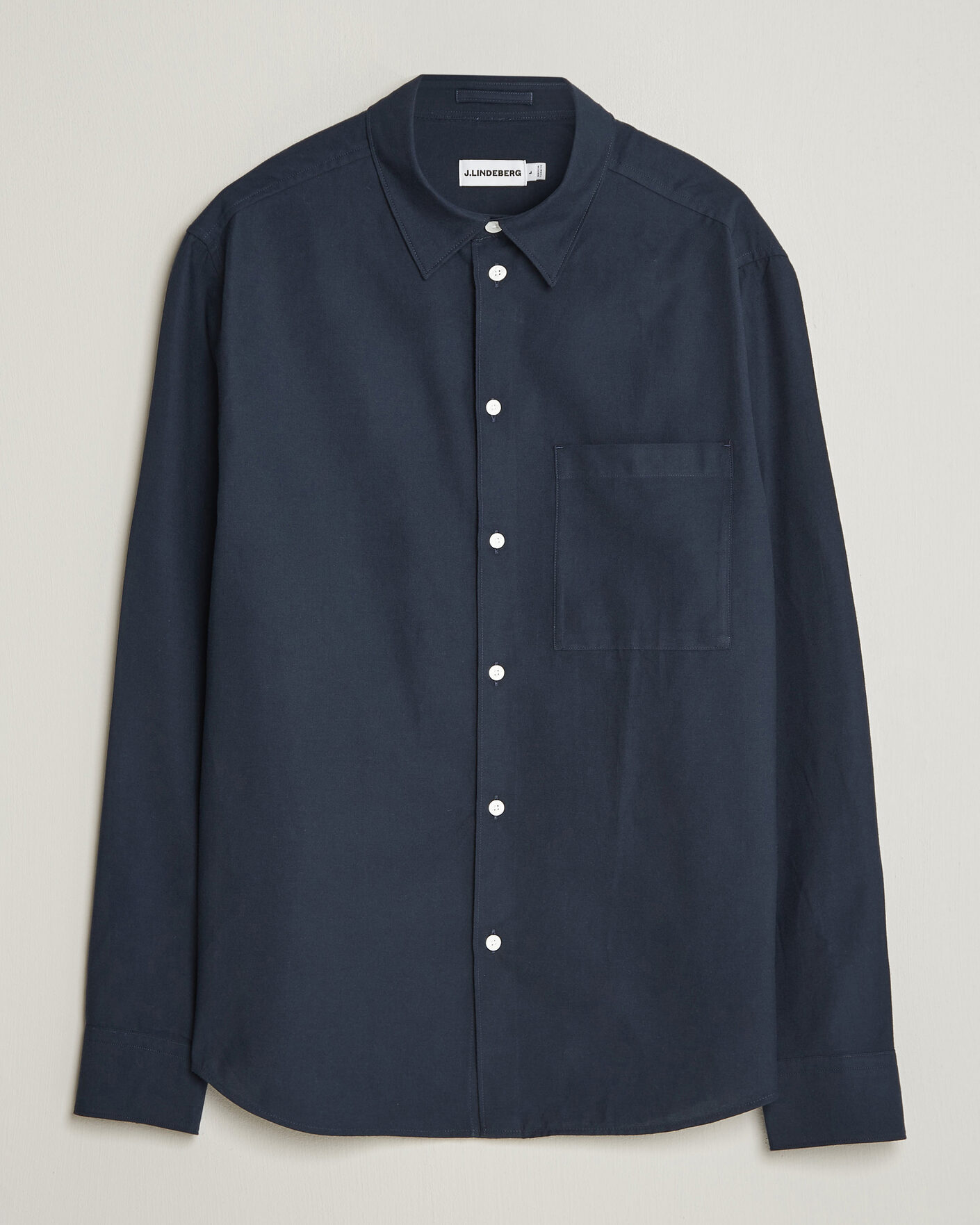 Herren | Hemden | J.Lindeberg | Marlon Flannel Shirt JL Navy