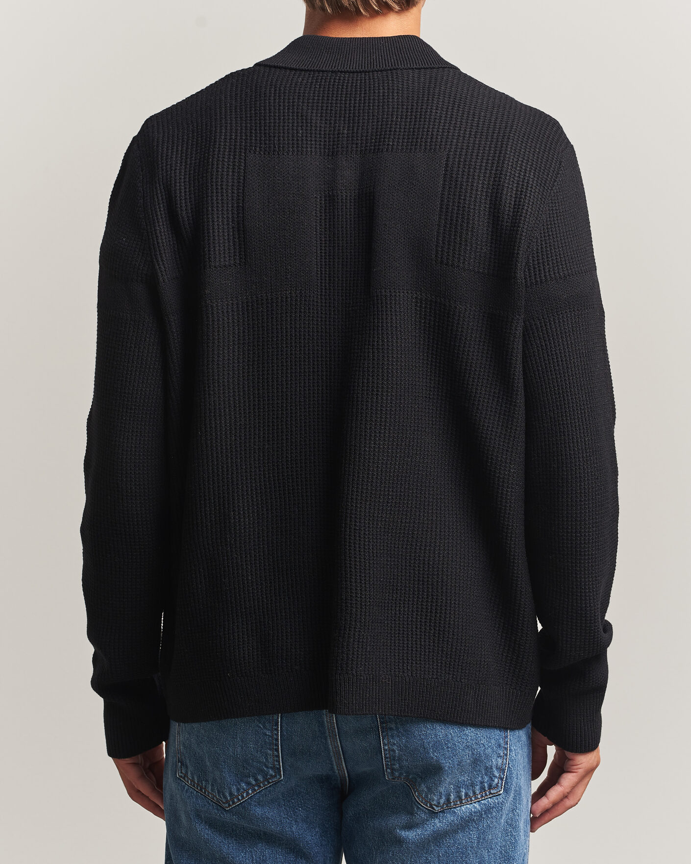 Herren | Pullover | J.Lindeberg | Willem Knitted Cardigan Black