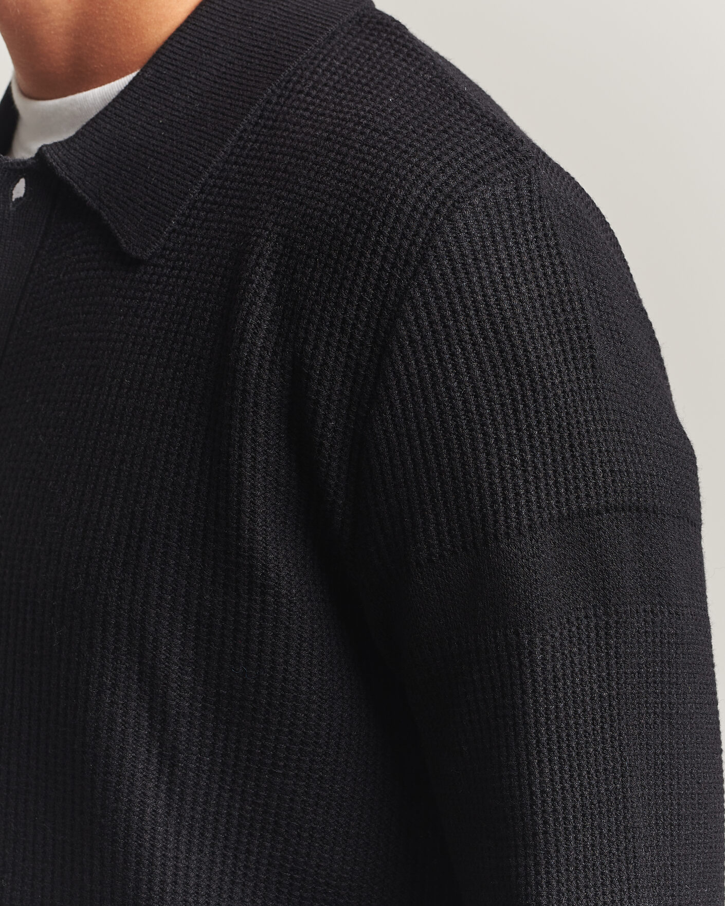 Herren | Pullover | J.Lindeberg | Willem Knitted Cardigan Black