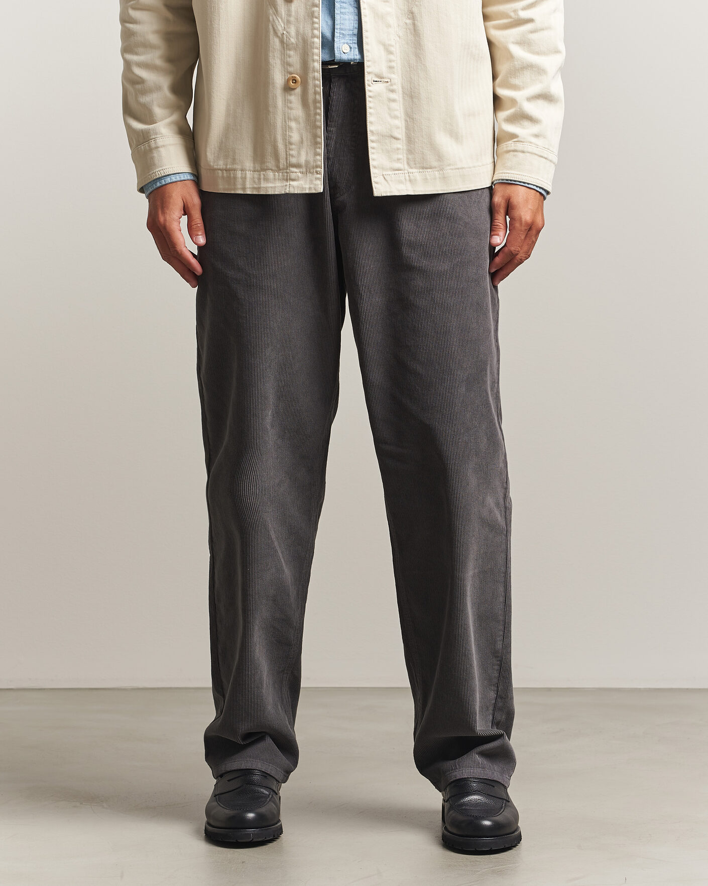 Herren | Hosen | Forét | Clay Corduroy Pants Grey