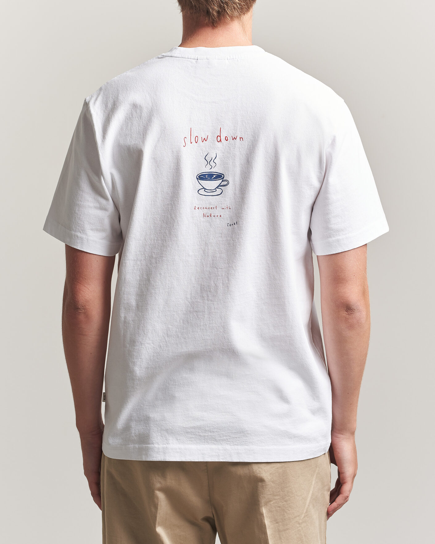 Herren | T-Shirts | Forét | Haze T-Shirt White
