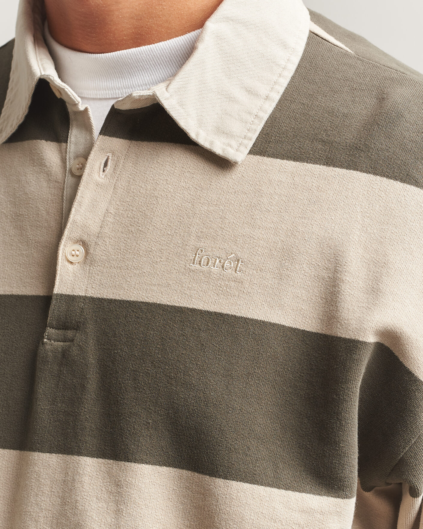 Herren | Pullover | Forét | Match Rugby Sweatshirt Wood Stripe
