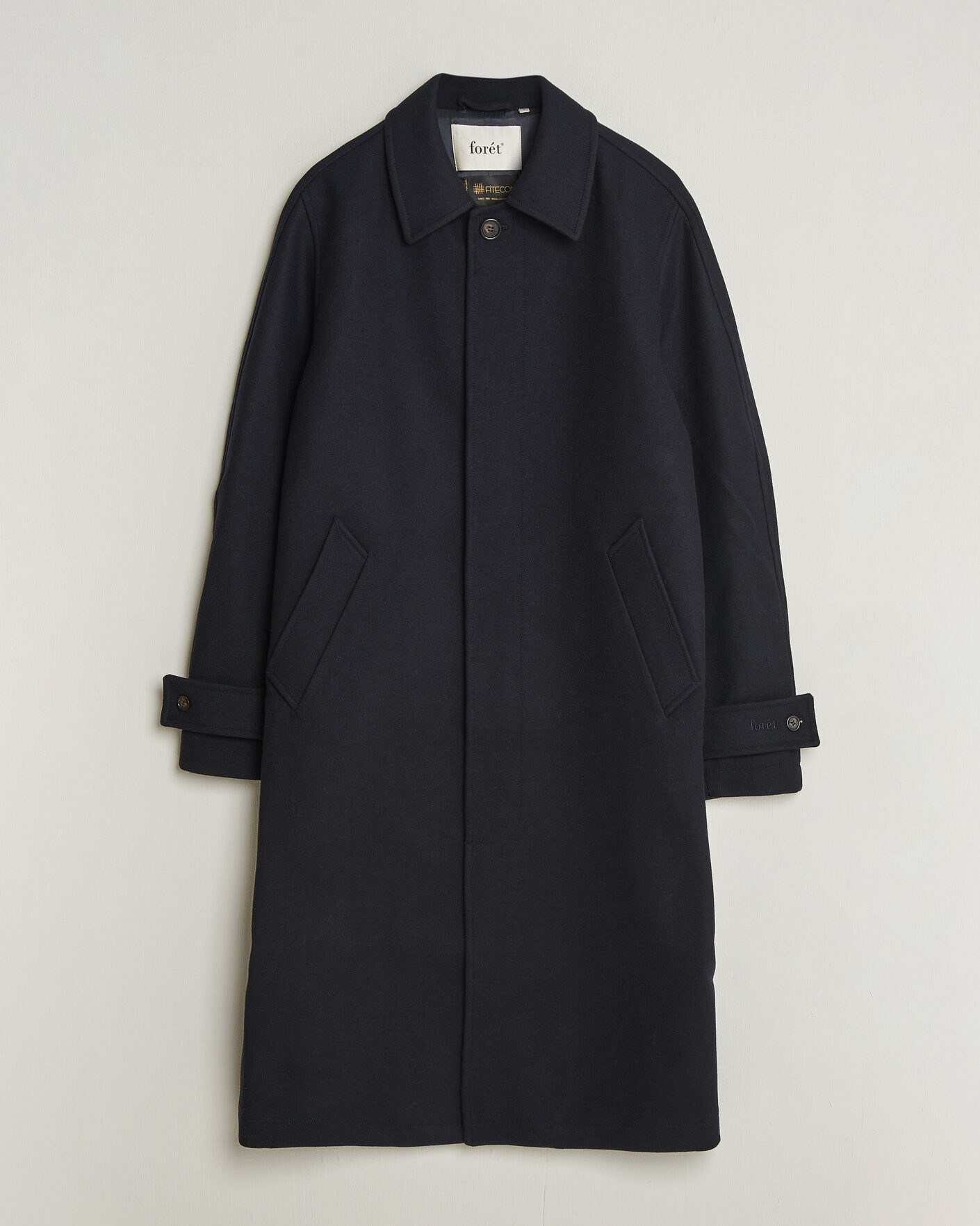 Herren | Jacken | Forét | Pine Wool Coat Navy