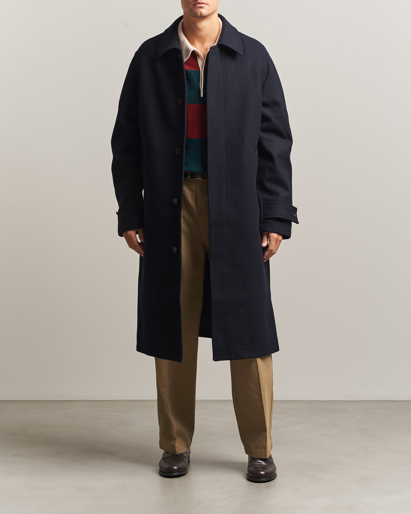 Herren | Jacken | Forét | Pine Wool Coat Navy